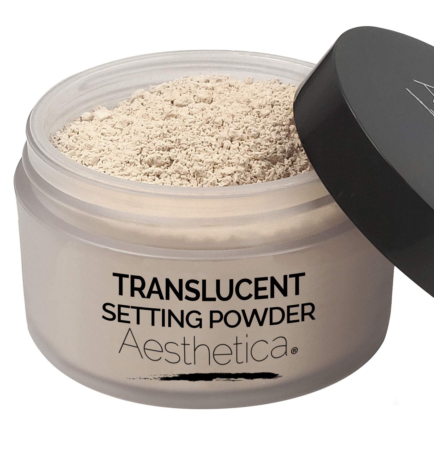 Aesthetica Translucent Setting Powder - Matte Finishing Makeup Loose Setting Powder - Flash Friendly Translucent Powder Foundati