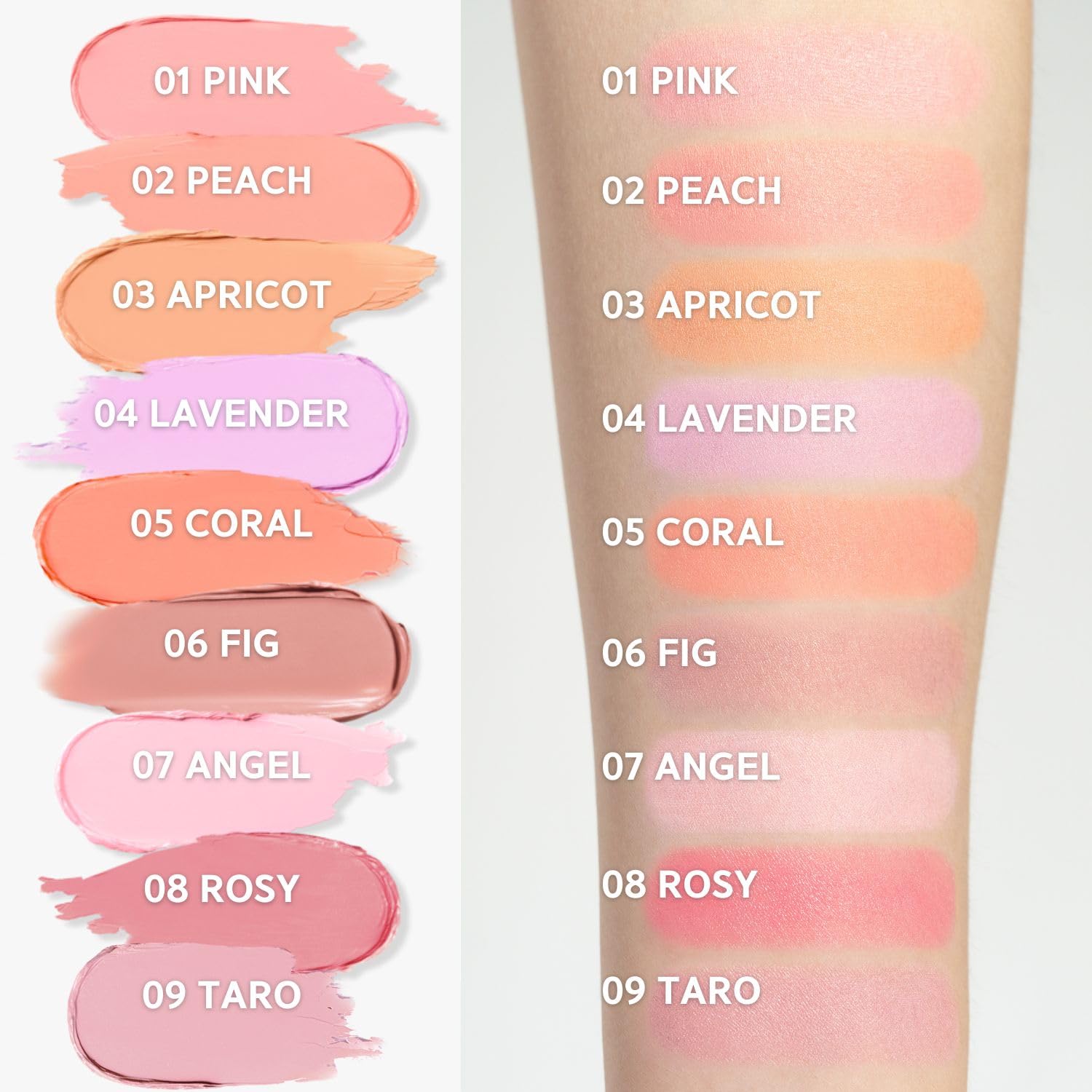 Bbia Ready To Wear Downy Cheek Cream Blush 8 Color - Creamy Blendable & Buildable Blush Dewy Texture & Matte Finish High Pigment
