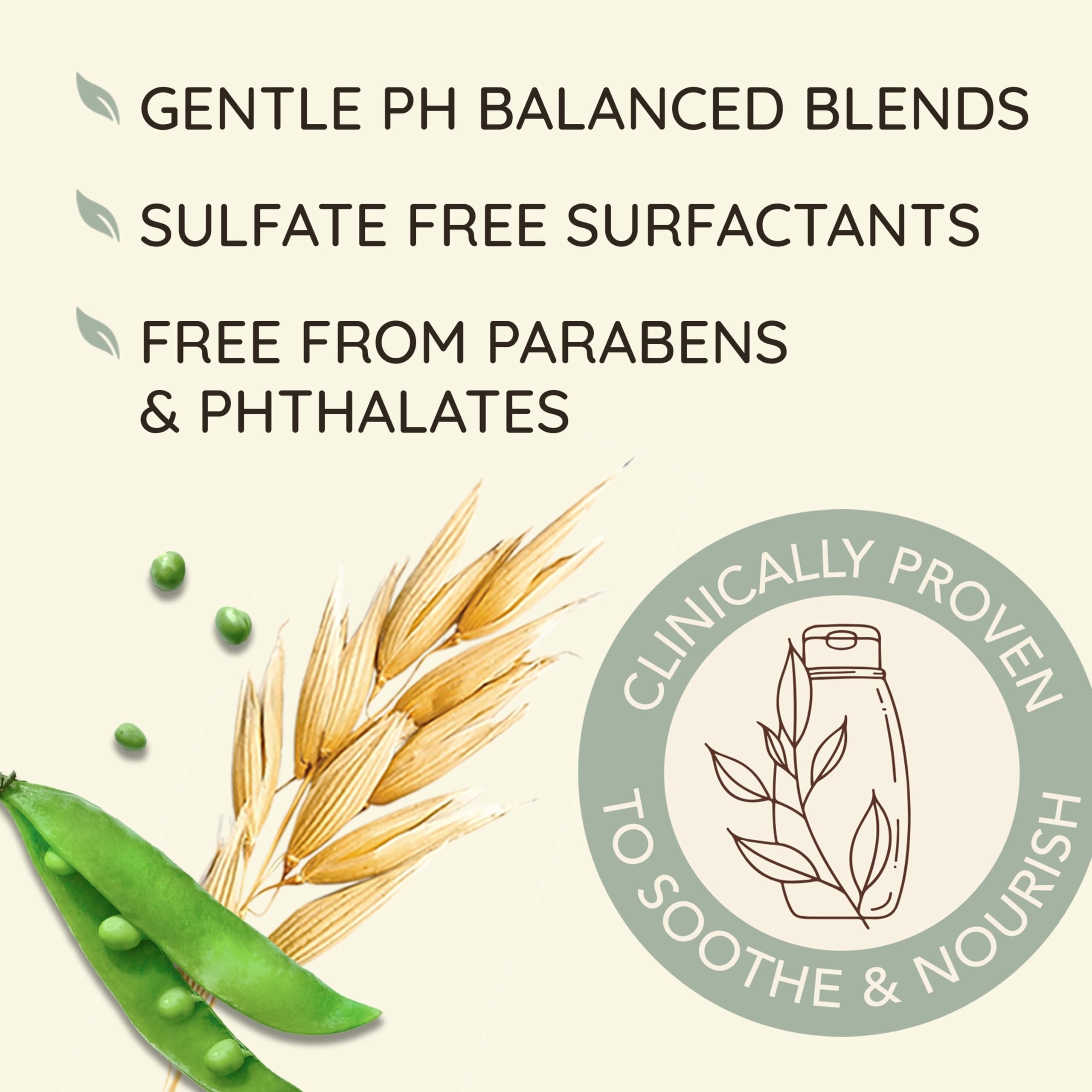 Aveeno Plant Protein Blend Shampoo For Strong Healthy-Looking Hair, 12 Fl Oz