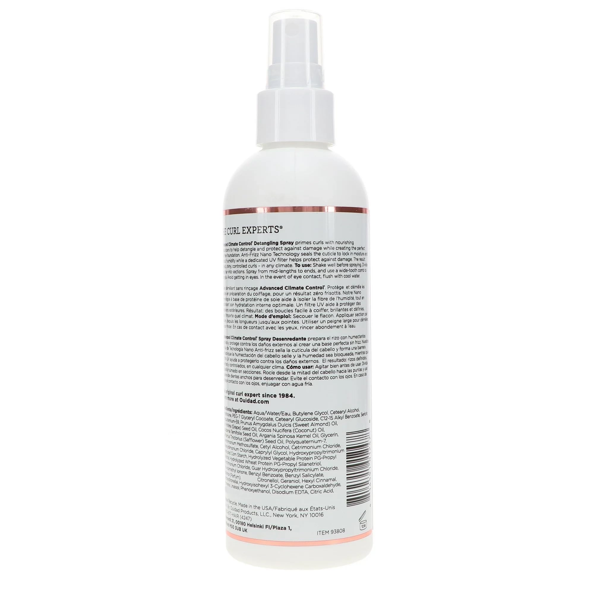 Ouidad Advanced Climate Control Detangling Spray, 8.5 Oz.