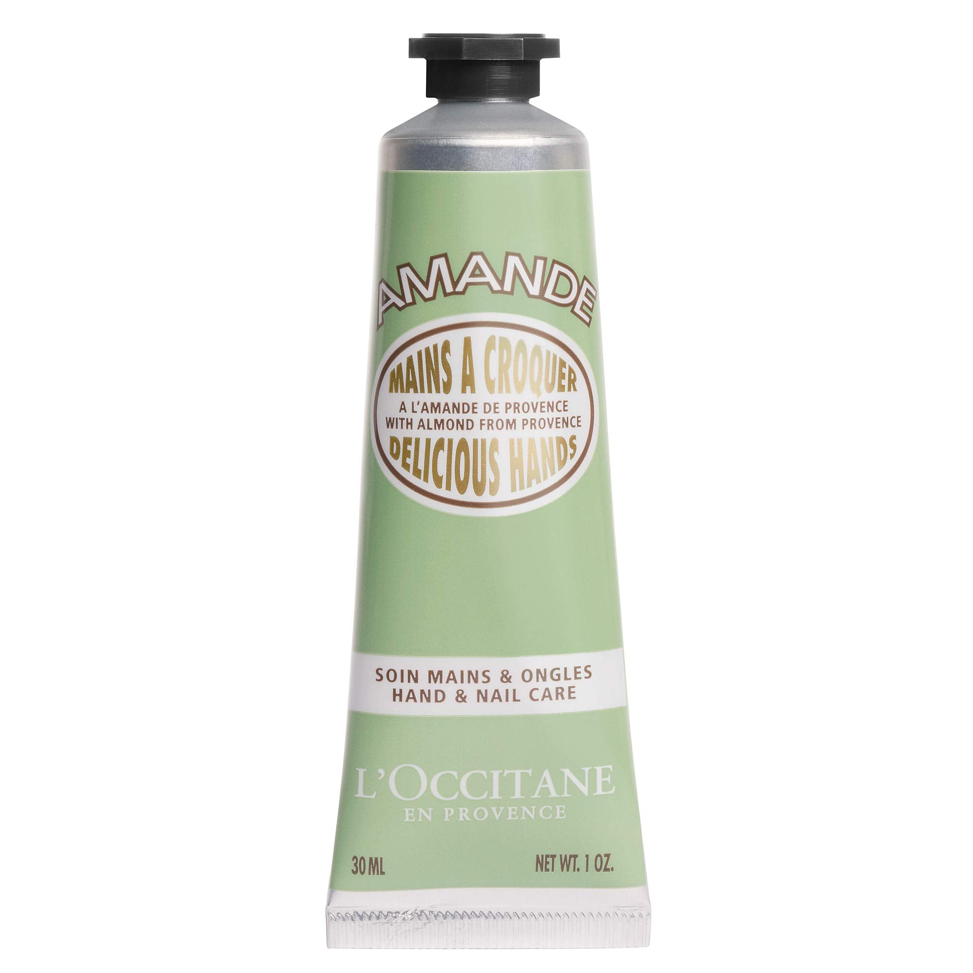 LOccitane Almond Delicious Hand & Nail cream, 1 OZ: Irresistible Scent, Softening, Moisturizing, Infused With Almond Oil, 24-hou