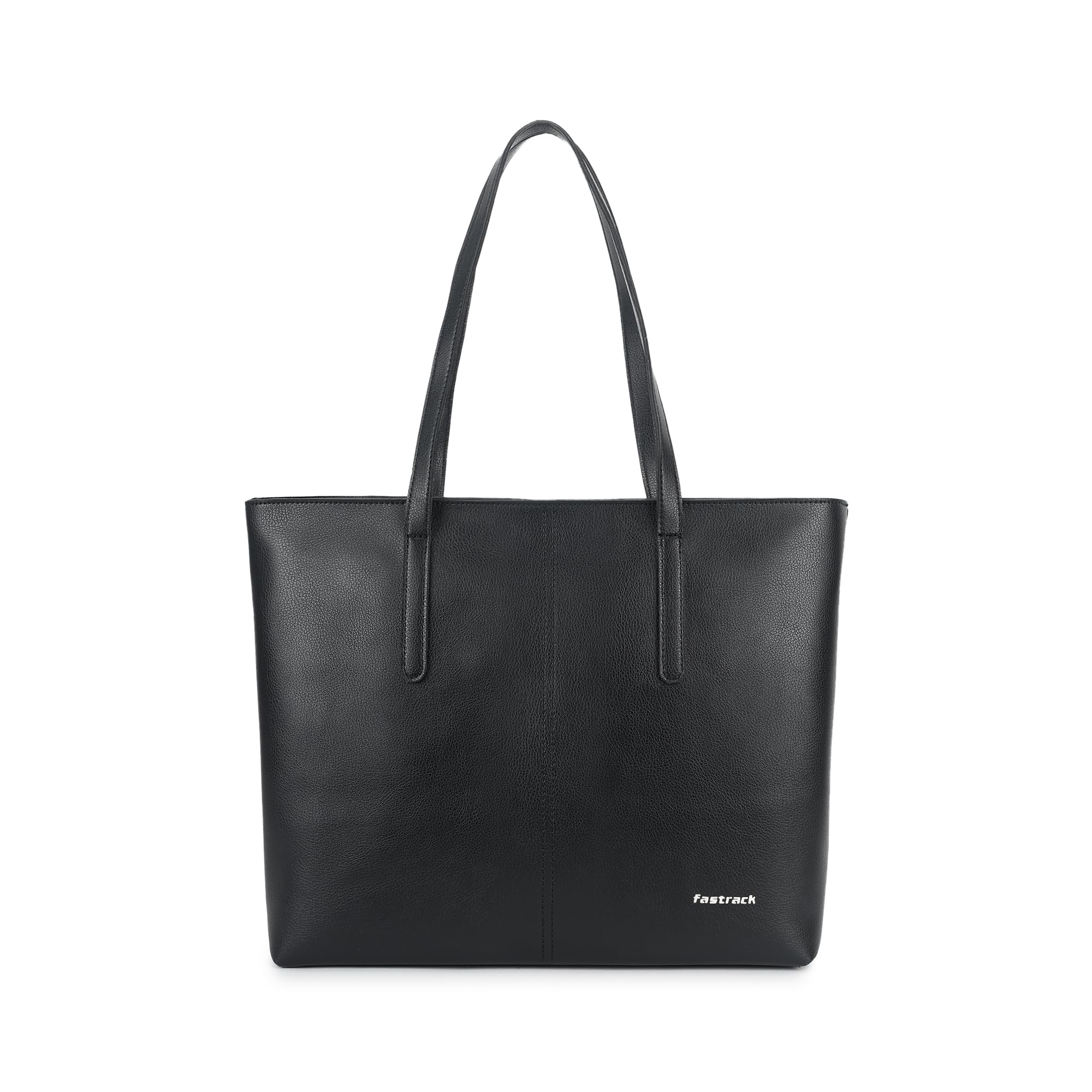 Fastrack Casual Tote Bag For Girls, Large Size With A Zipper Closure And Padded Laptop Compartment, Compatible With Laptops Up T