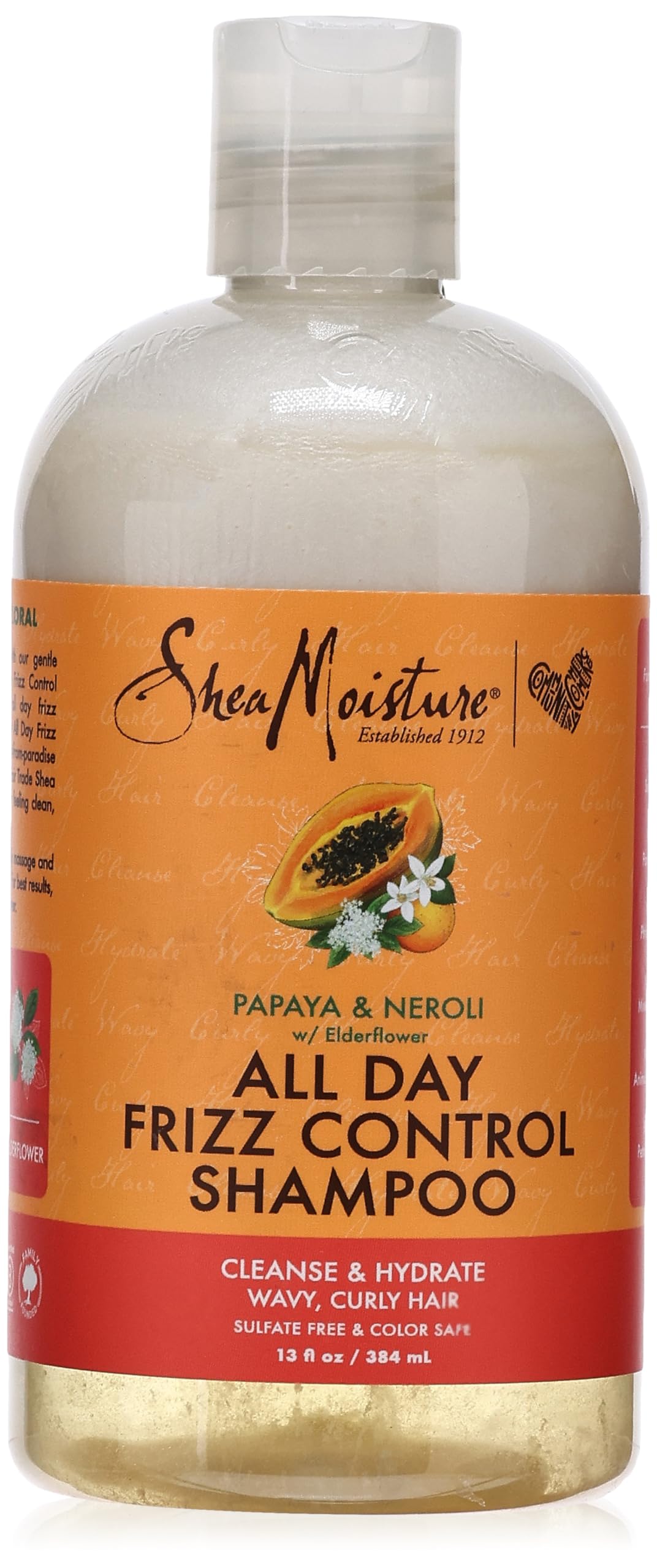 Shea Moisture, All Day Frizz Control Shampoo Papaya & Neroli, 13 Ounce