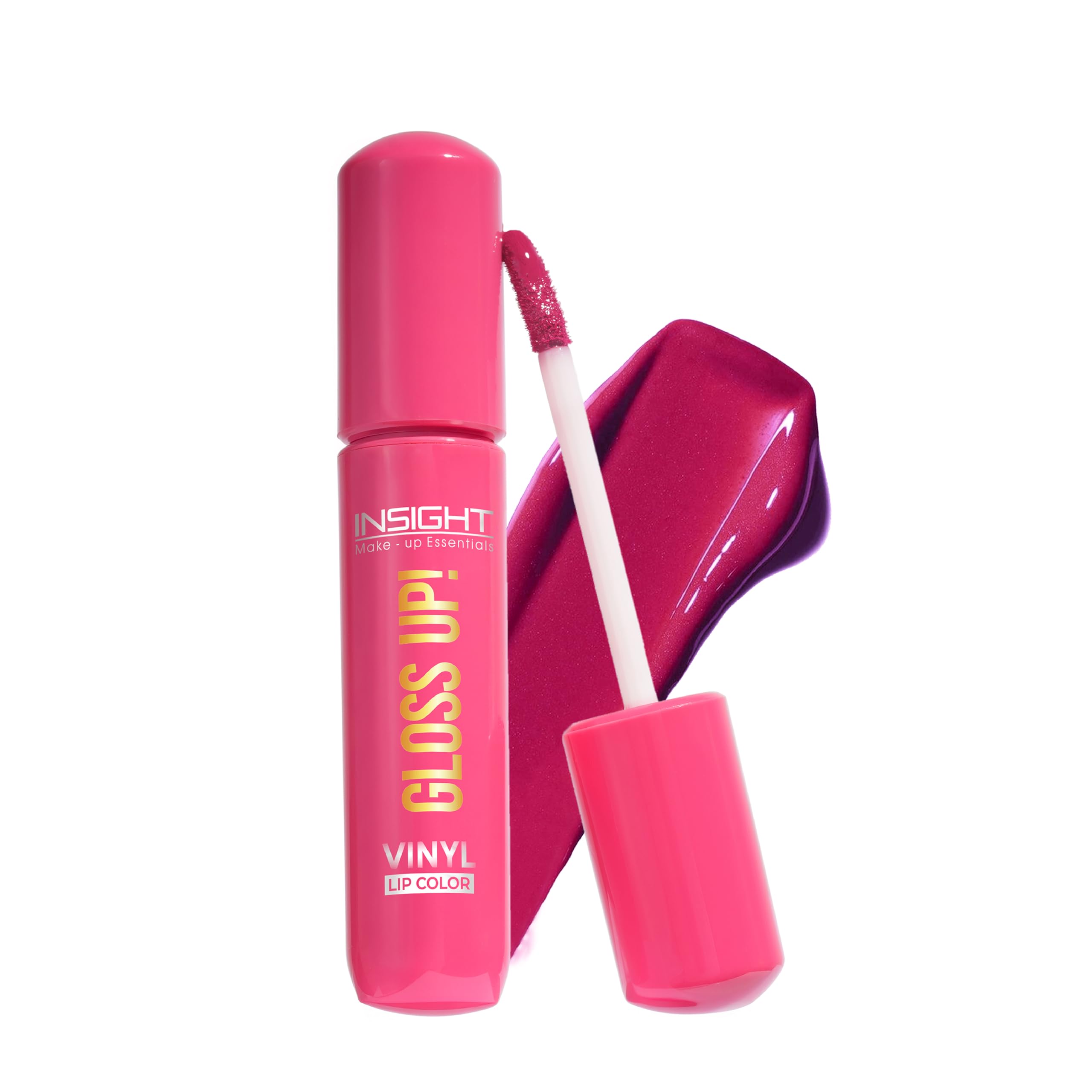 Insight Gloss Up Lip Color  Blush Bloom| HighGloss Finish | NonTransfer | Smudge Proof | Rich Pigmentation | Lightweight, Lon