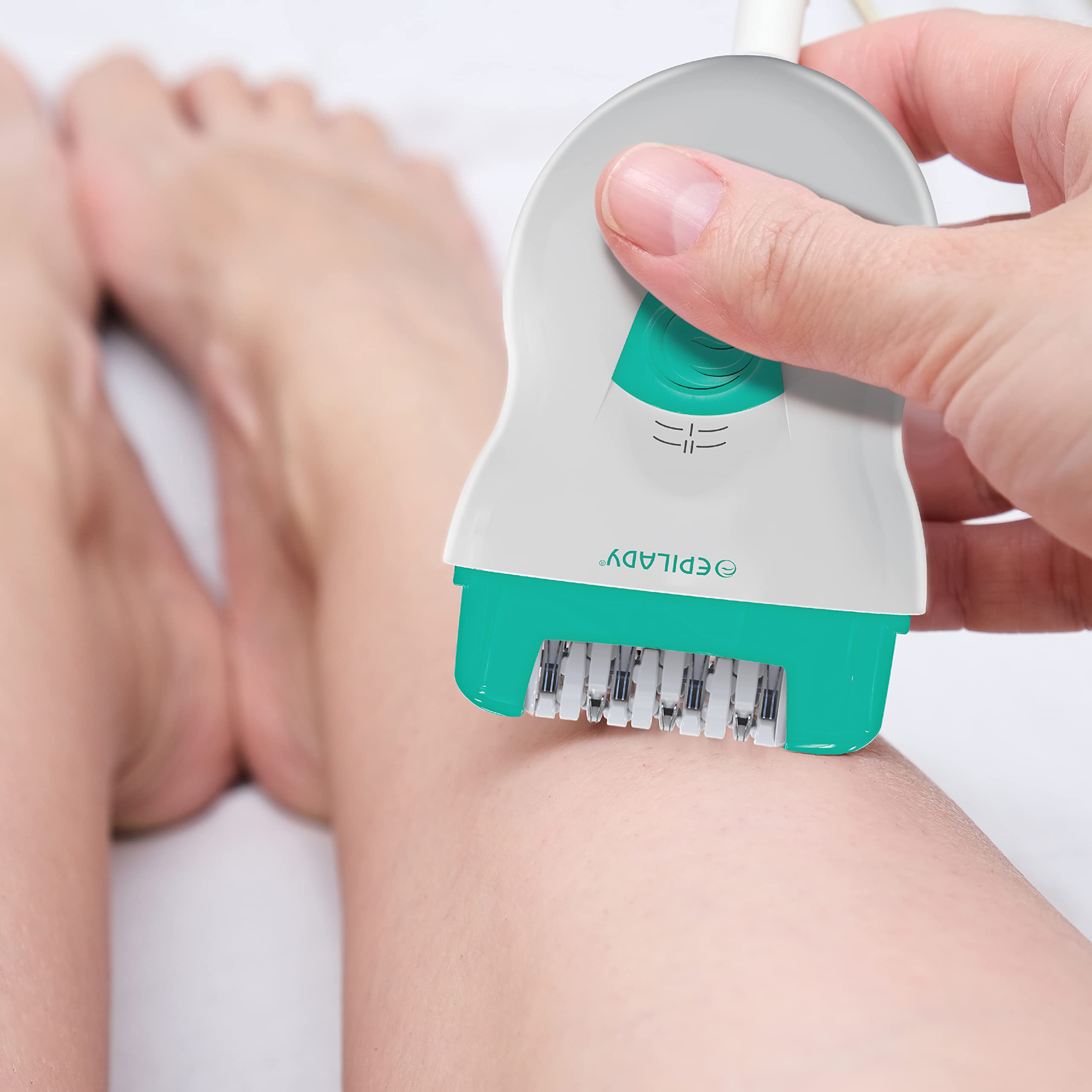 Epilady Speed Corded Epilator - Hair Removal For Arms, Legs, Underarms & Bikini-Area | Two Speed, Essential Compact Hair Removal