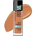 Maybelline Fit Me Matte + Poreless Liquid Oil-Free Foundation Makeup, Classic Tan, 1 Count (Packaging May Vary)