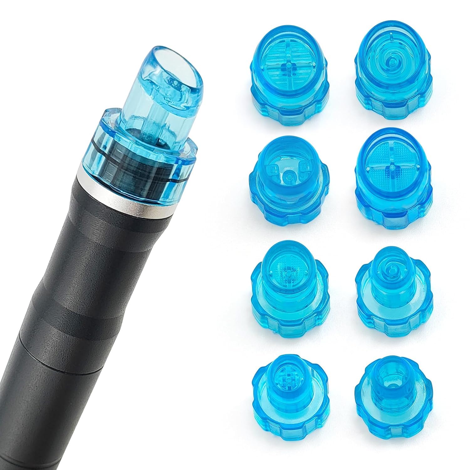 Elitzia Plastic Hydro Dermabrasion Microderma Heads Hydro Facial Aqua Peel Tips Water Peeling Caps Facial Care Skin Cleaning Too