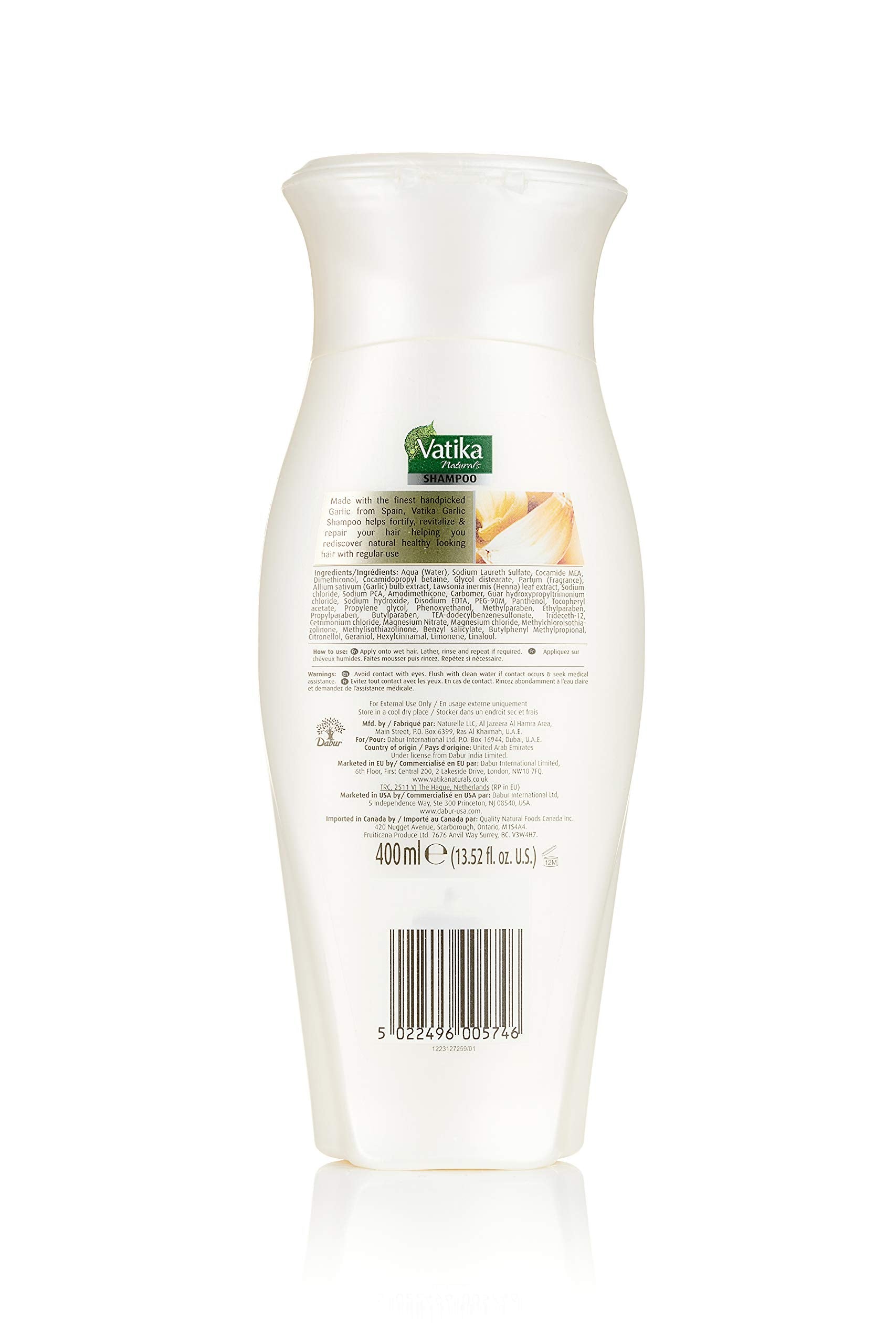 Vatika Garlic Shampoo 400Ml Repair & Restore