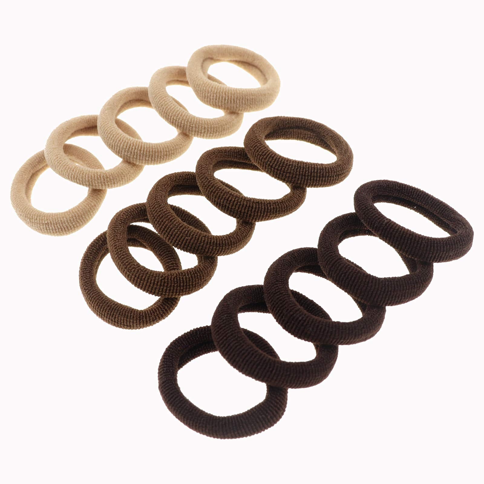 100 Pack Nylon Small Hair Ties Seamless Ponytail Holder Toddlers Baby Girls ' Hair Elastics