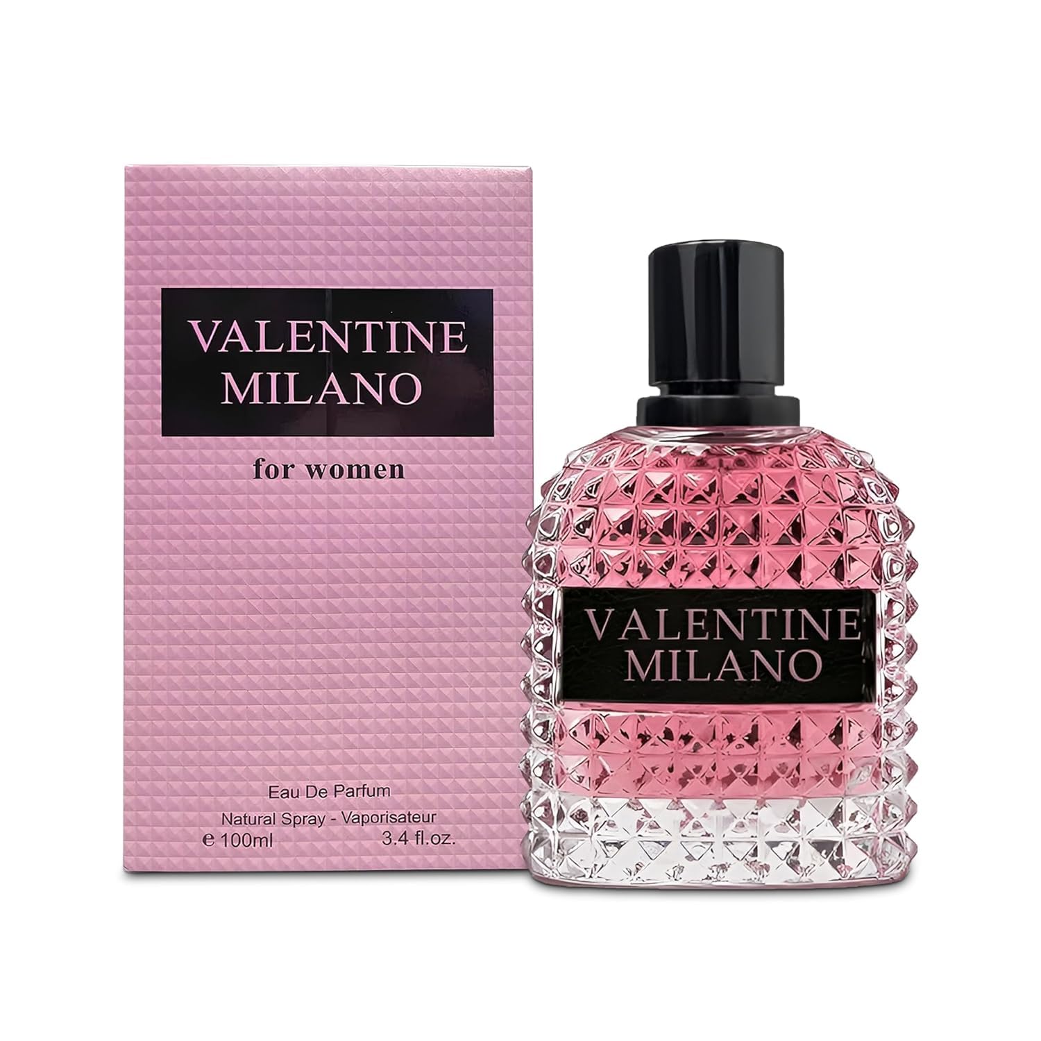 Valentine Milano Women's cologne 3.4 Fl. Oz. Eau de Parfum Natural Spray
