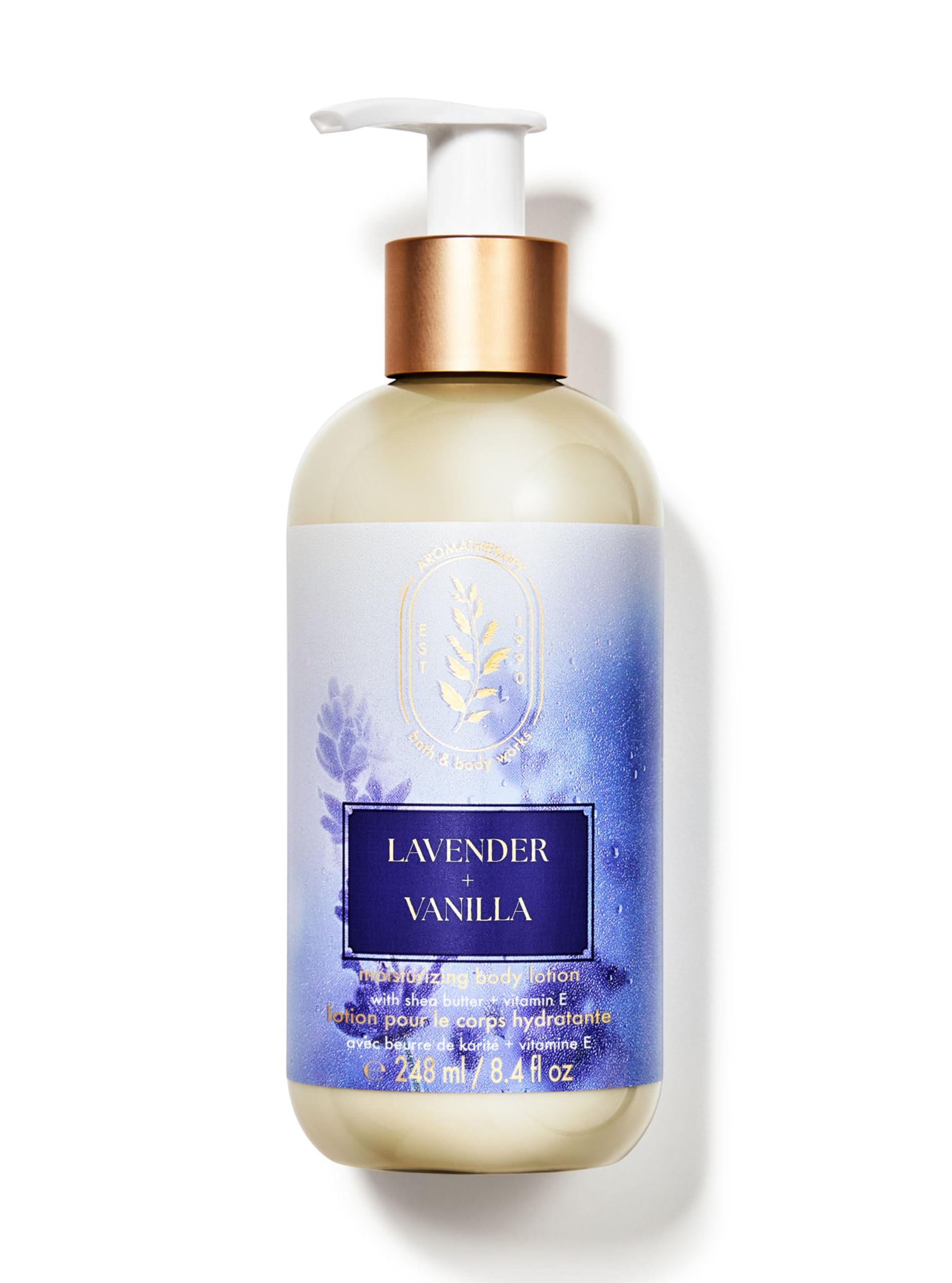 Bath & Body Works Lavender Vanilla Moisturizing Body Lotion