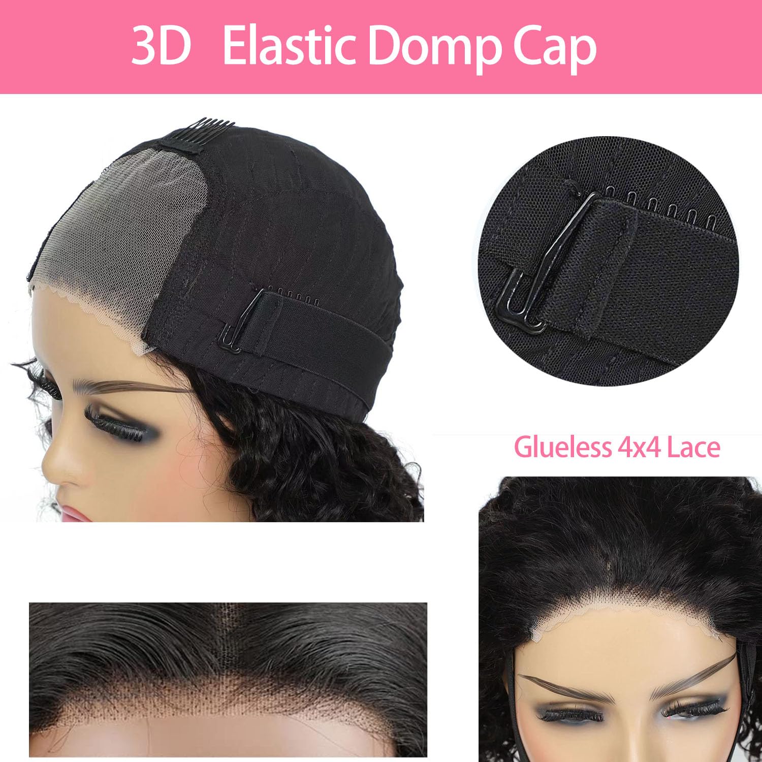 Blockice Wear And Go Glueless Wig Human Hair Pre Cut Lace Wigs For Black Women Body Wave Lace Front Wigs Human Hair Pre Plucked