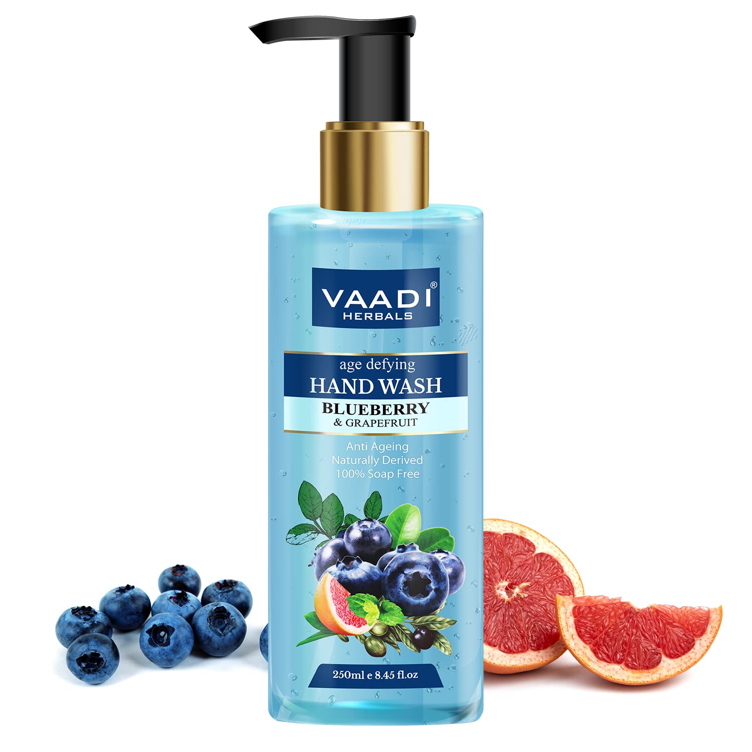Vaadi Herbals Age Defying Blueberry And Grapefruit Hand Wash  250 Ml