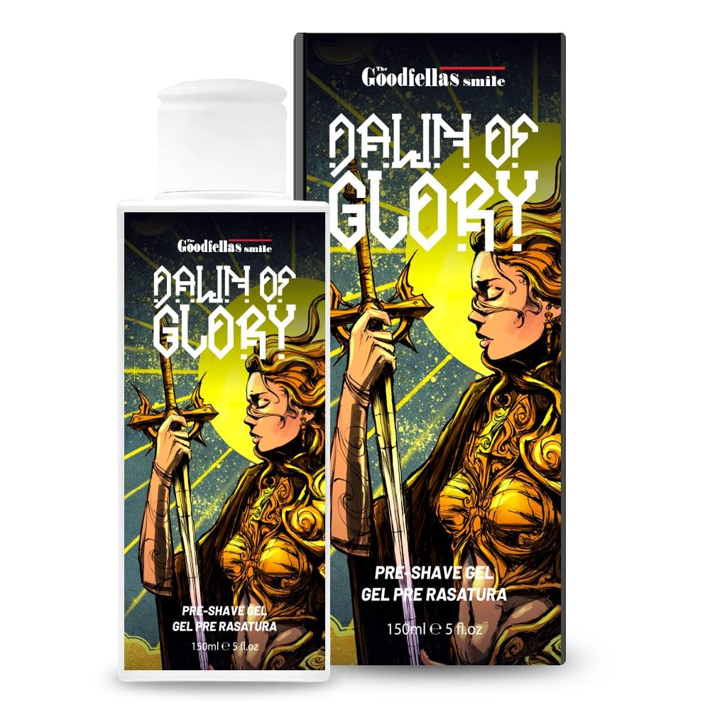 The Goodfellas' Smile, Pre Shave Oil/Gel, Made in Italy, Large 5.1 oz. Size (Dawn of Glory/Unscented)