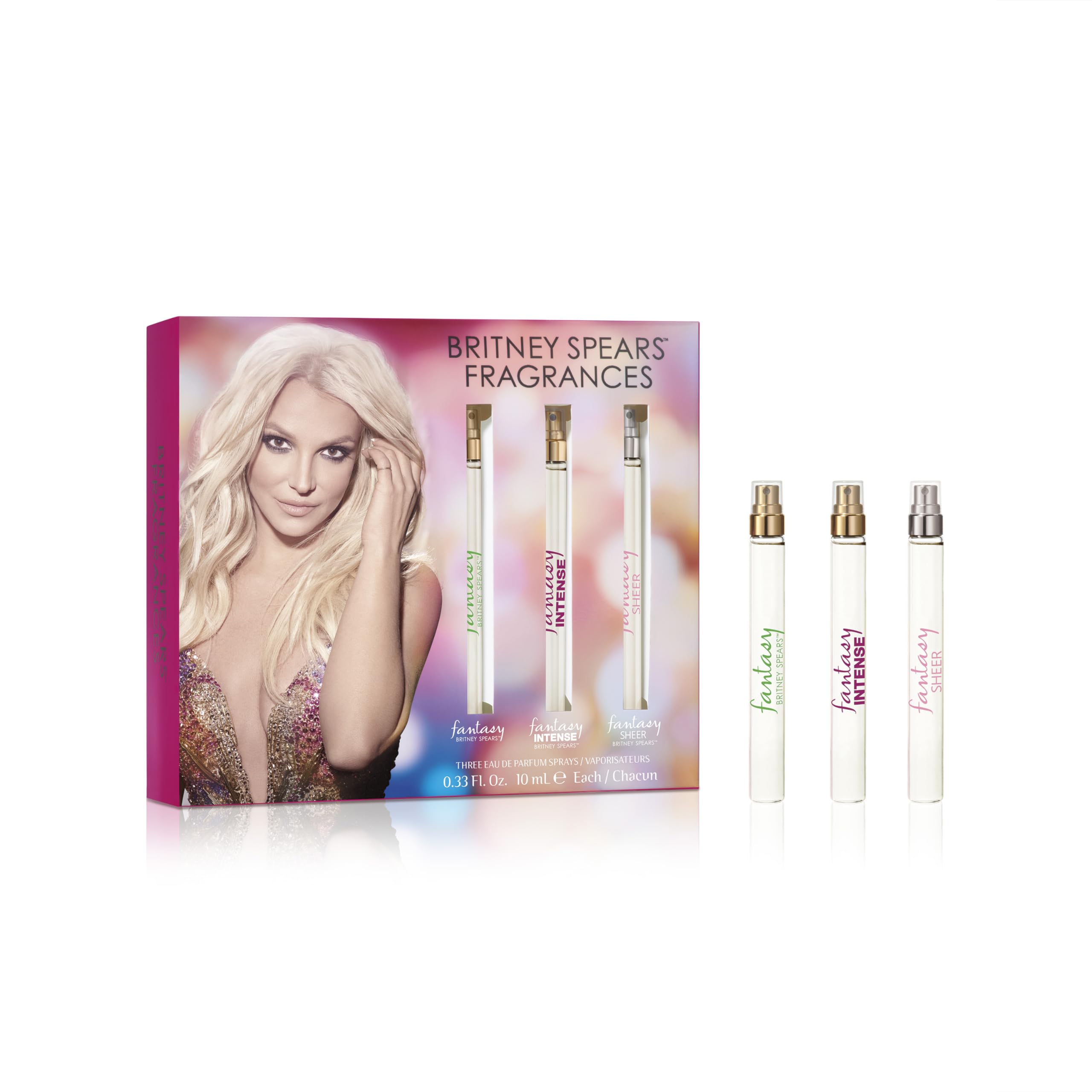 Britney Spears By Britney Spears, 3 Piece Variety Gift Set For Women