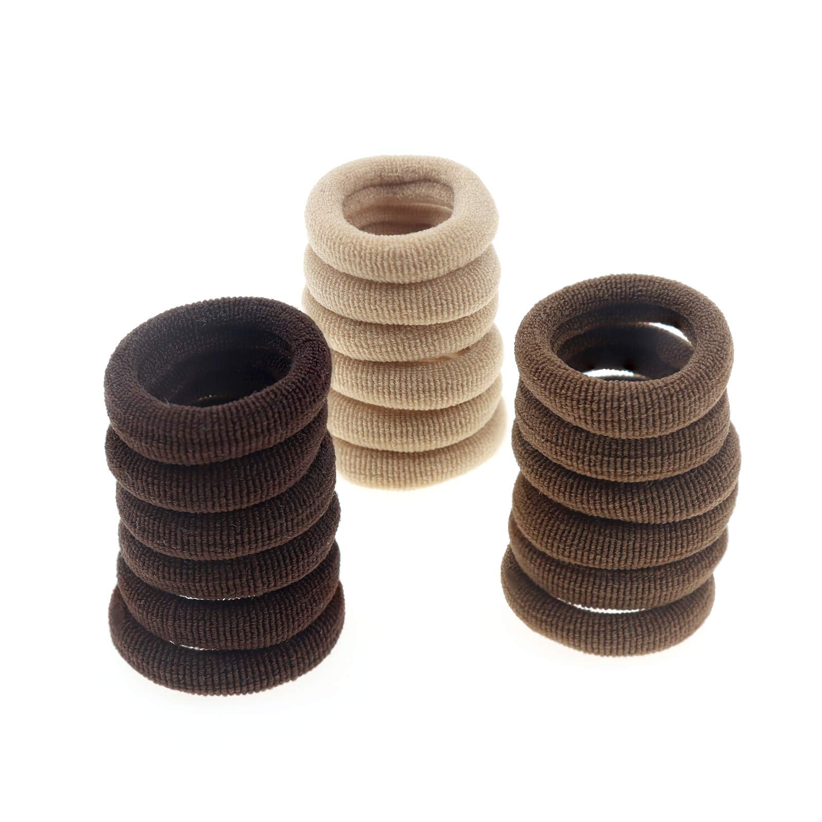 100 Pack Nylon Small Hair Ties Seamless Ponytail Holder Toddlers Baby Girls ' Hair Elastics