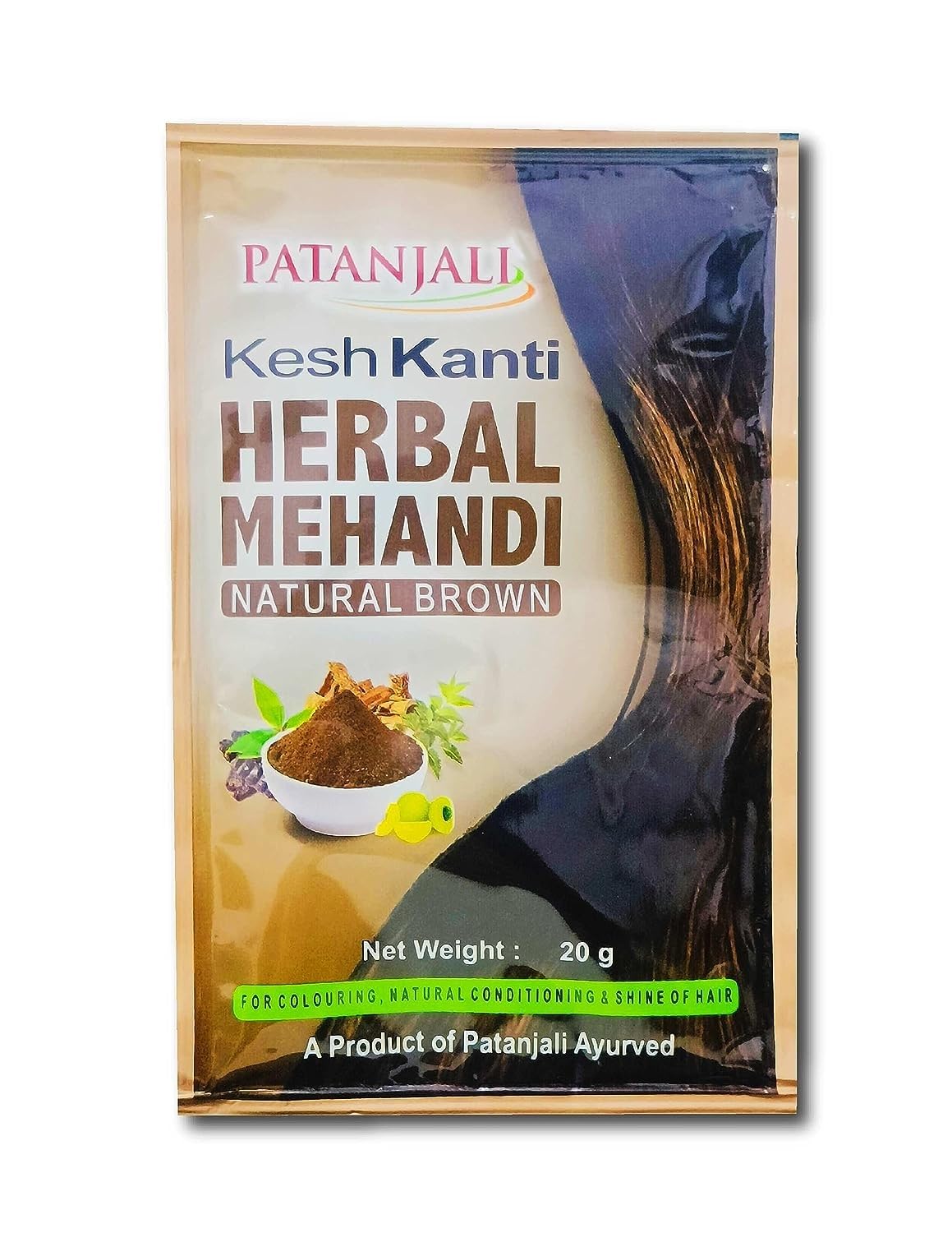Patanjali Kesh Kanti Herbal Mehandi (Natural Brown)  Pack Of 6