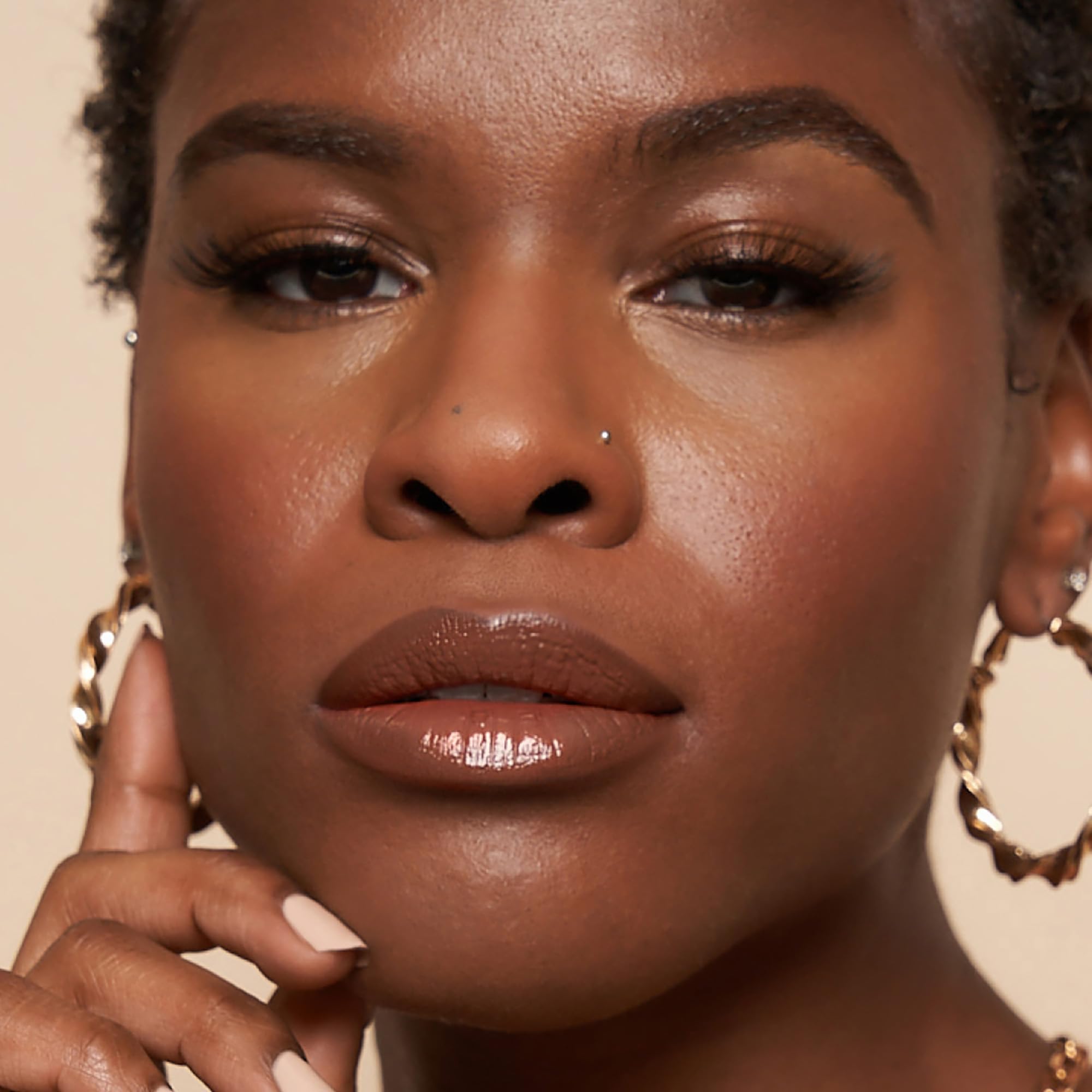 The Lip Bar Vegan Non-Sticky Lip Gloss, With Hydrating Shea Butter For A Lightweight, High Shine Finish, Headliner - Warm Terrac