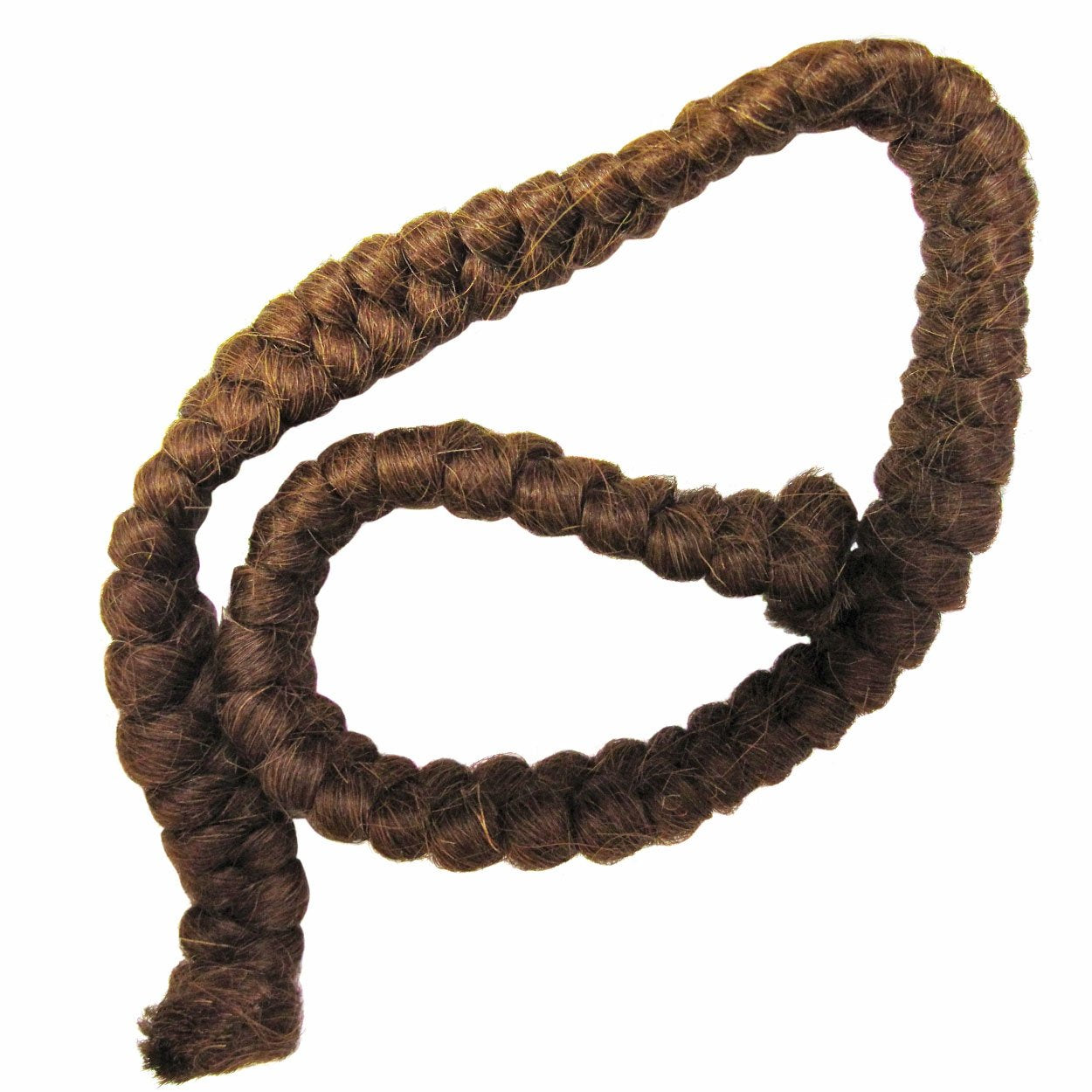 Mehron Makeup Crepe Hair 12-Inch Braid (Medium Brown)