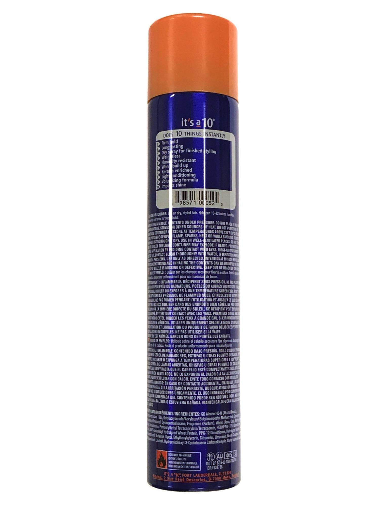 It'S A 10 Miracle Super Hold Finishing Hair Spray Plus Keratin, 10 Ounce