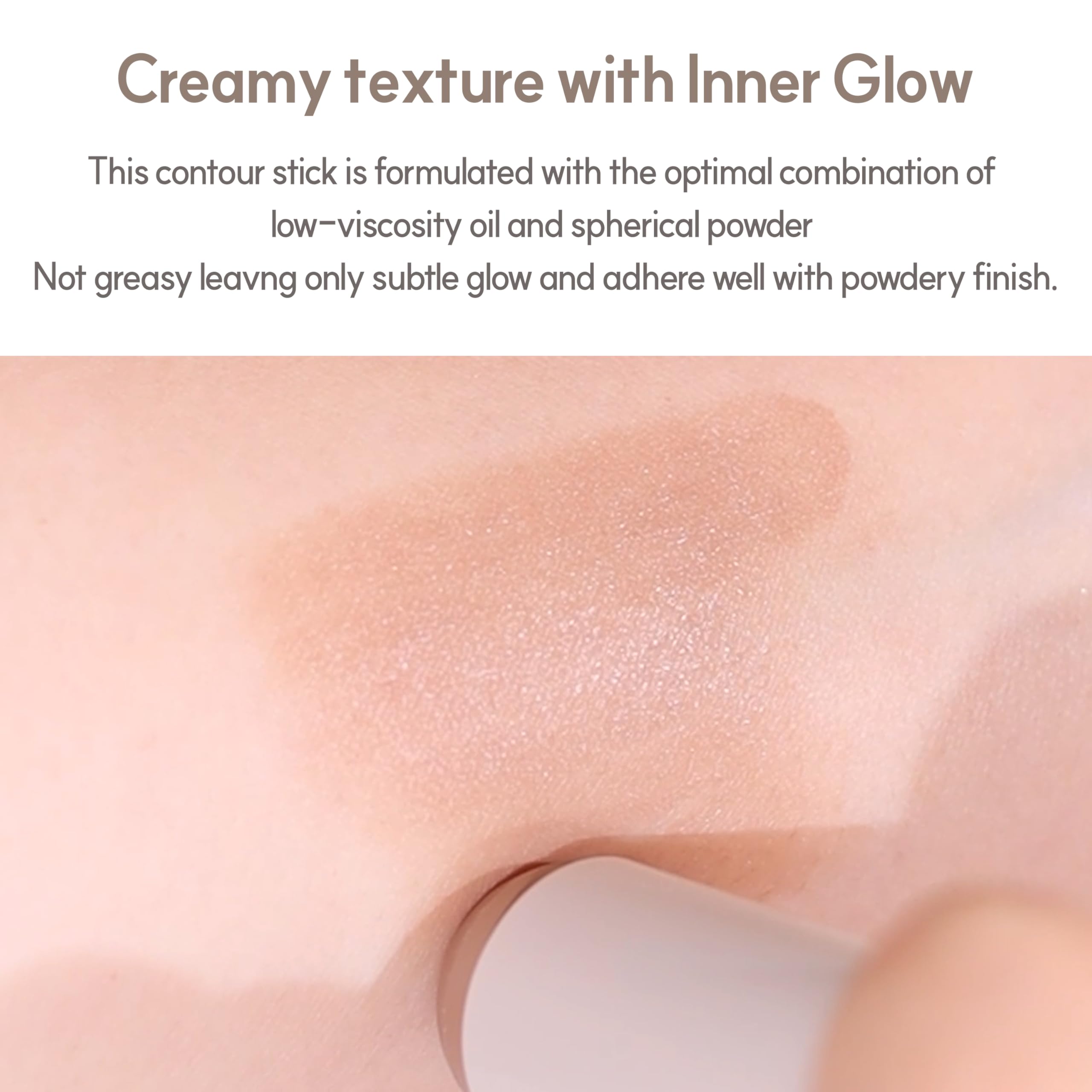 Espoir Be Glow Shading Stick Contour #Cool Gray Smooth Gliding Face Shaping Makeup  Subtle Contour Color Fo Natural Look On Face
