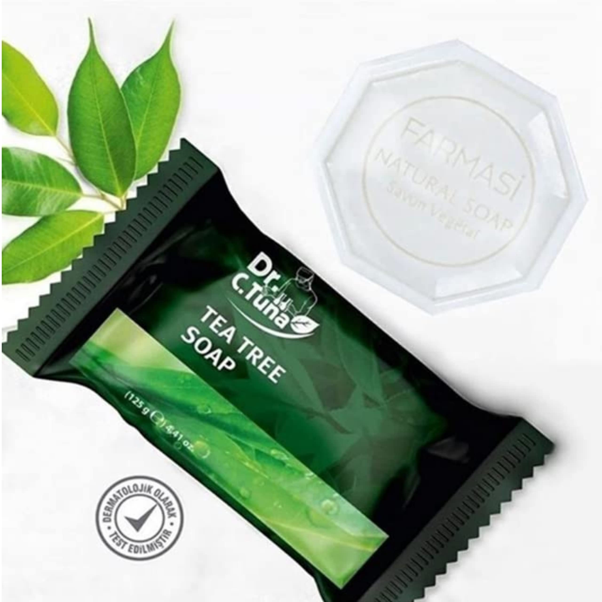 FARMASi Dr. C. Tuna Tea Tree Soap, 125 g