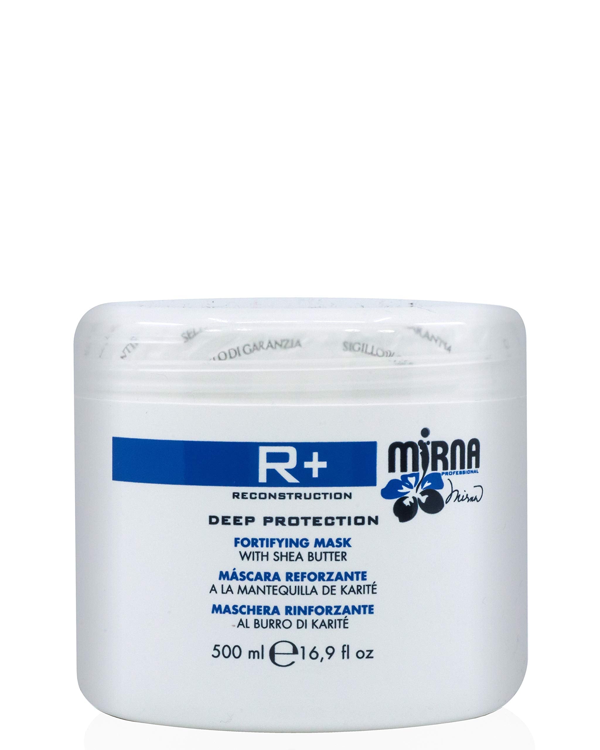 Mirna Professional R+ Reconstruction Mask For Deep Protection Hydration and Fortifying Made w/ Shea Butter 500ml / 16.9oz