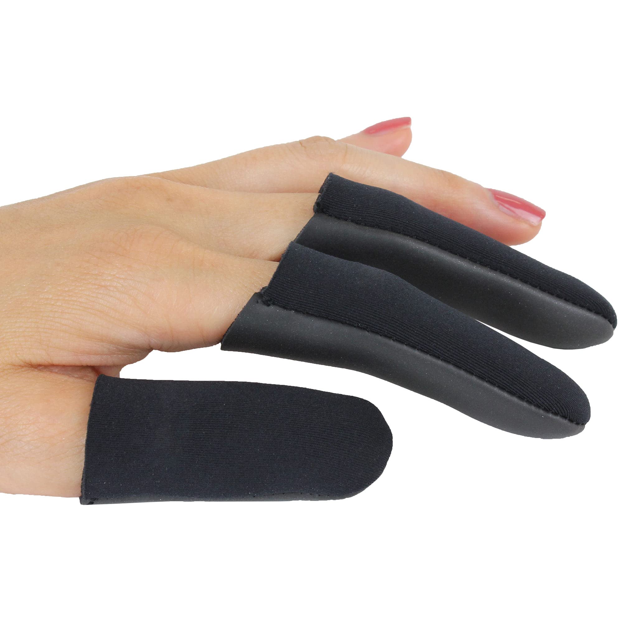 Jatai Heat Shield - Professional High Heat Resistant Finger Protection Guards For Curling And Flat Irons, Wands, Blow Dryers - 3