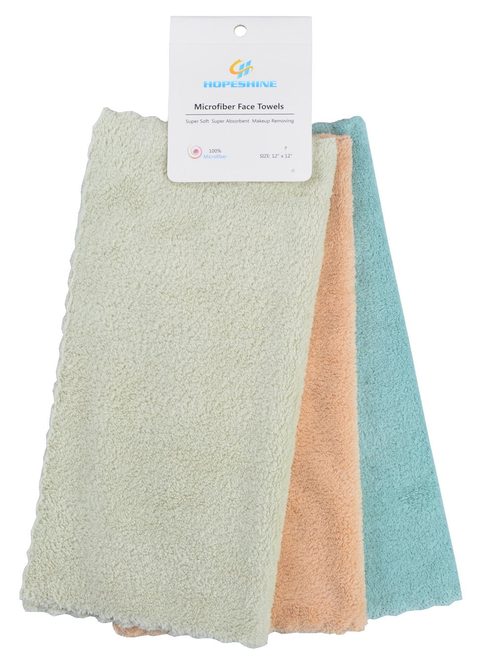 Hopeshine Face Makeup Remover Cloths Wash Cloth For Face Towels Facial Cleaning Wipes Reusable Soft For Sensitive Skin Erase Mas
