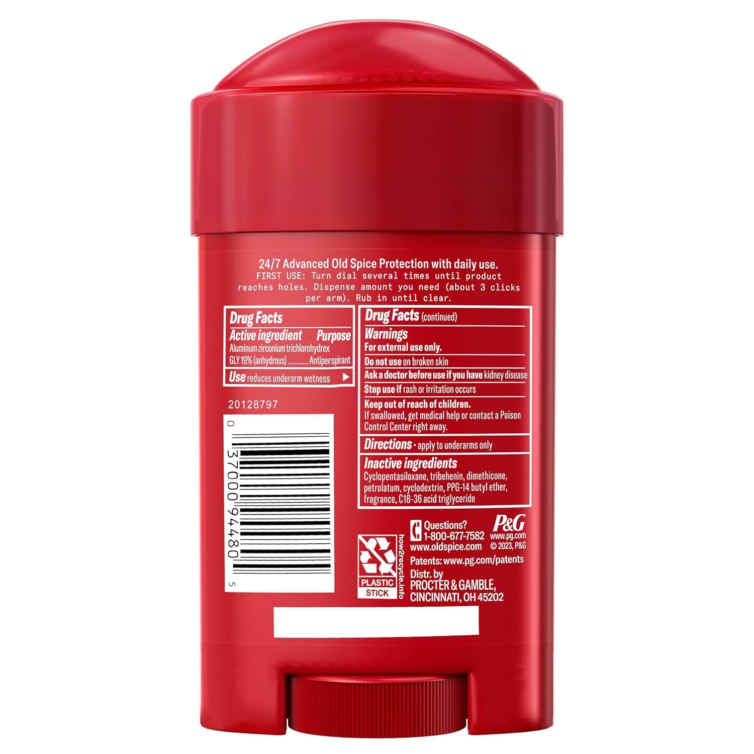 Old Spice Anti-Perspirant 2.6 Ounce Stronger Swag Soft Solid (76Ml) (6 Pack)