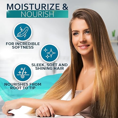 Biotin Hair Thickening Serum For Men And Women - Intense Strengthening Treatment Product With Natural Botanical Oil Blend To Hel