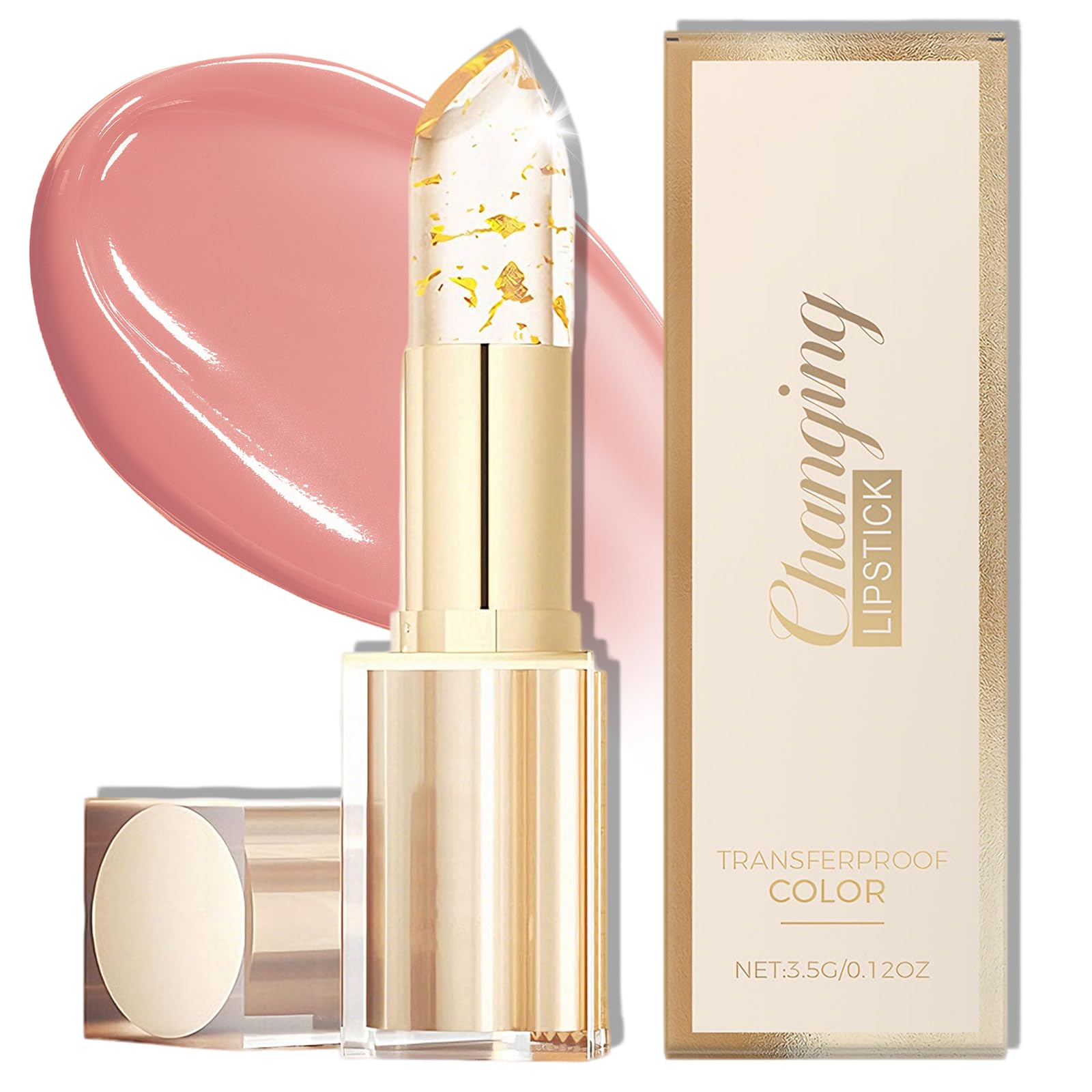 Areliaa Lipstick, Color Changing Lip Balm, Moisturizing & Nonsticky Vegan