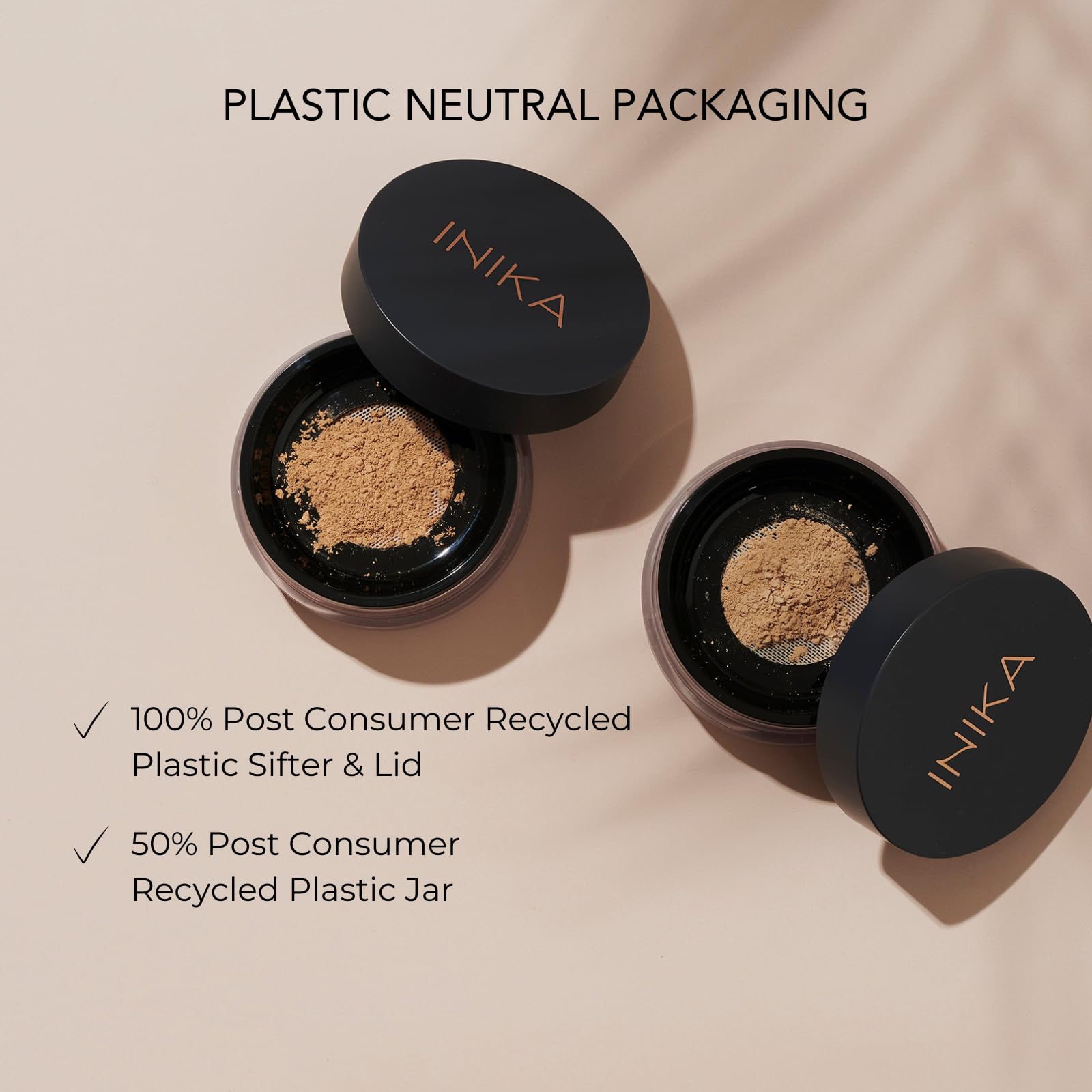 INIKA Organic Mineral Powder Foundation with SPF 25 - Vegan Makeup, Natural Looking, Buildable Coverage, Flawless Radiance & Glo