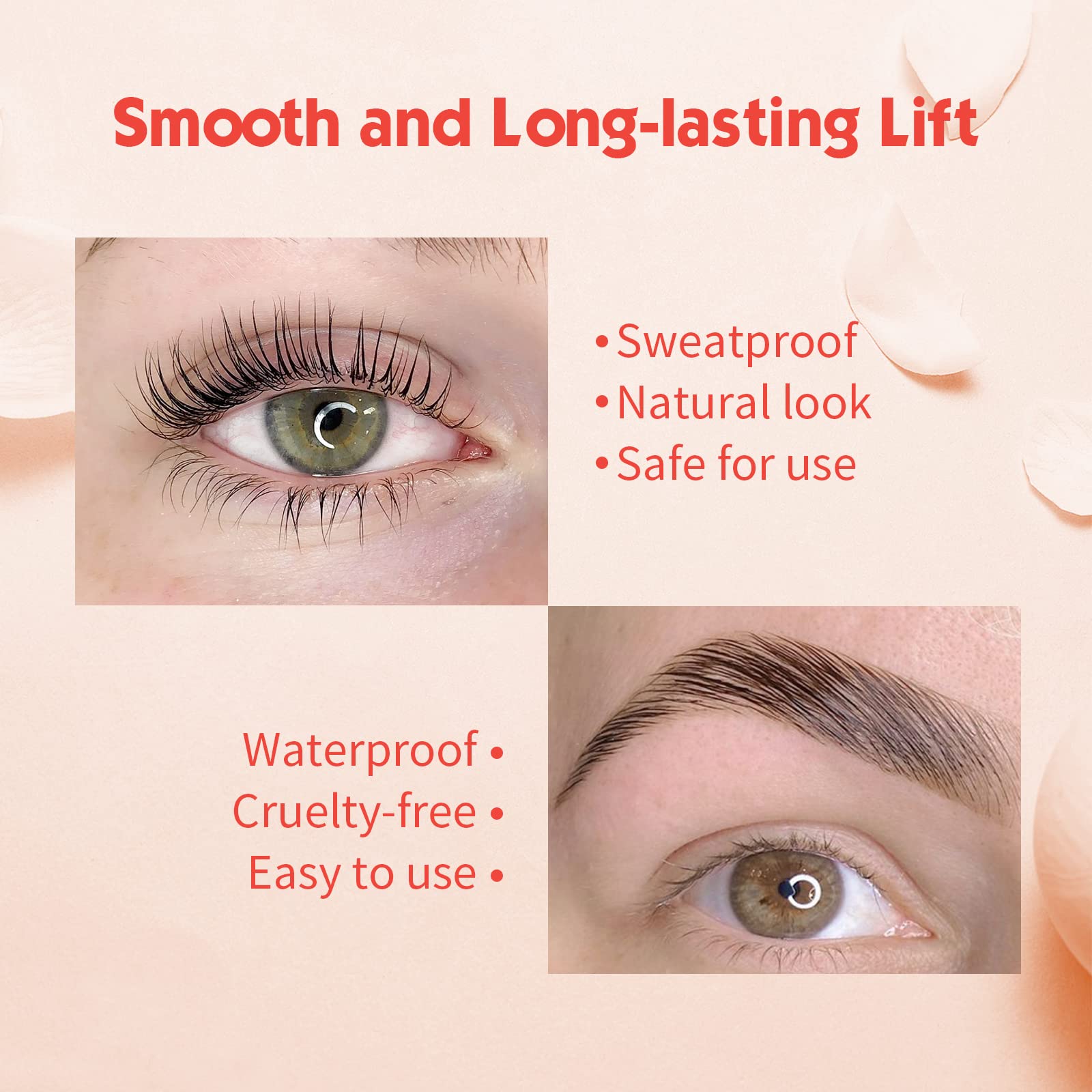 PERMANIA Lash Lift Kit,Separate Steps Products for Salon or at Home, Steps 10 Sachets of 0.8g/0.03oz Each Prep (STEP#3)