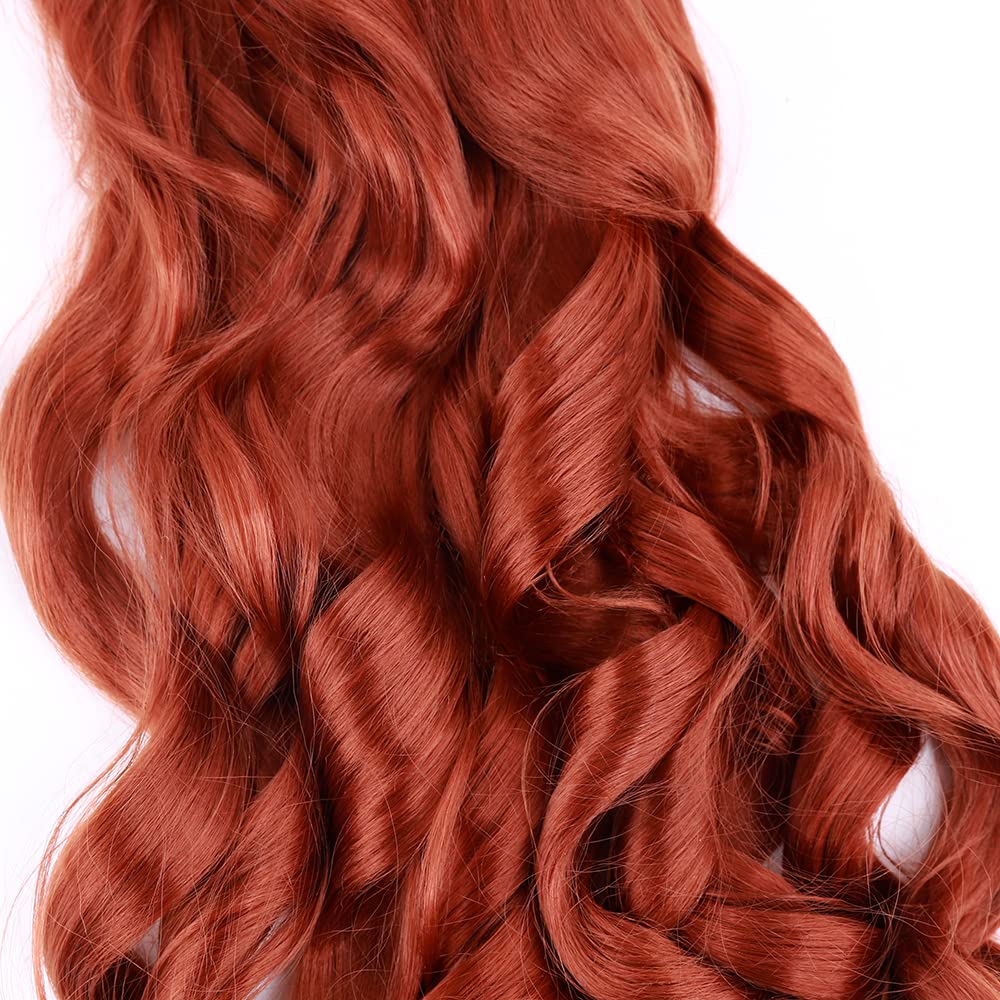 Amir Hair 8 Packs French Curly Braiding Hair 20 Inch Loose Wave Braiding Hair Pre Stretched Synthetic Hair Extensions (350#)