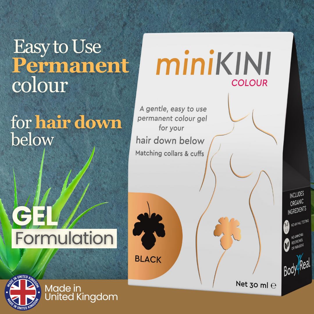 Minikini Colour - Organic Color For Bikini Hair Black – Feelforever21