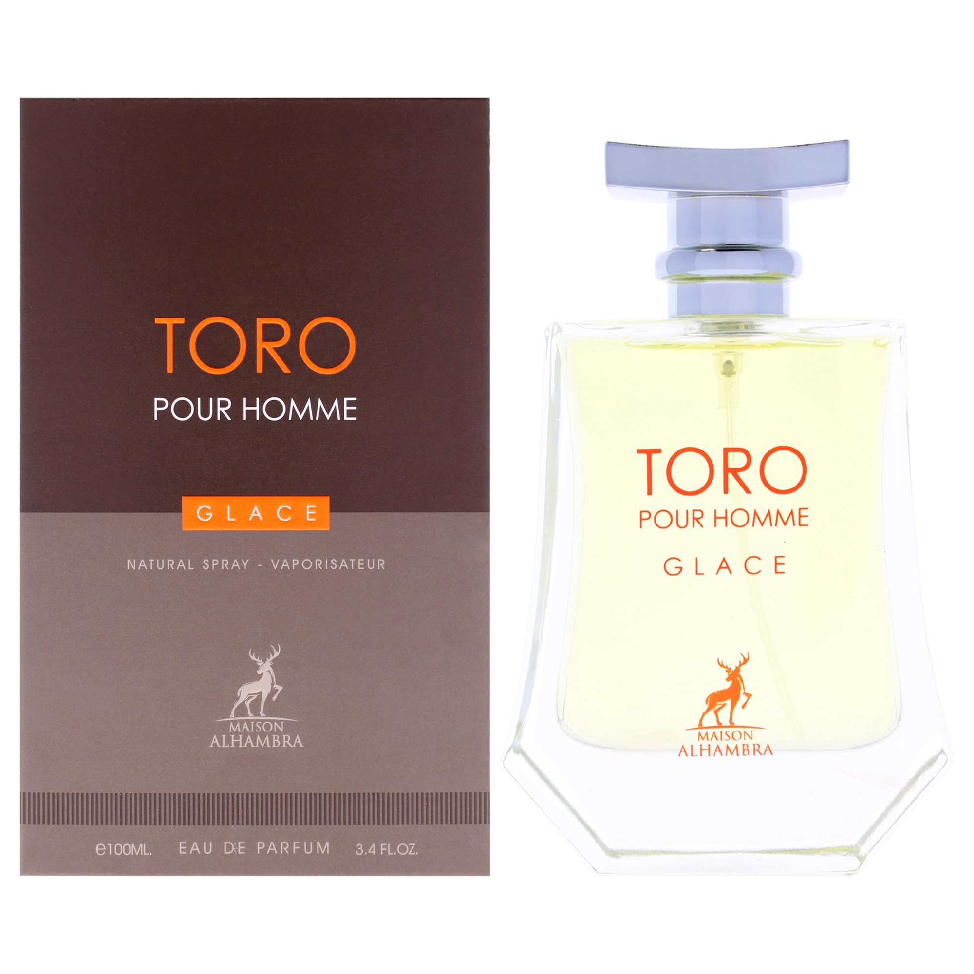 Toro Glace by Maison Alhambra for Men - 3.4 oz EDP Spray