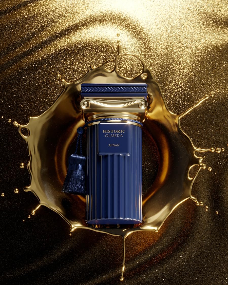 Afnan Historic Olmeda Eau De Parfum Spray for Men, 3.4 Fl. Oz