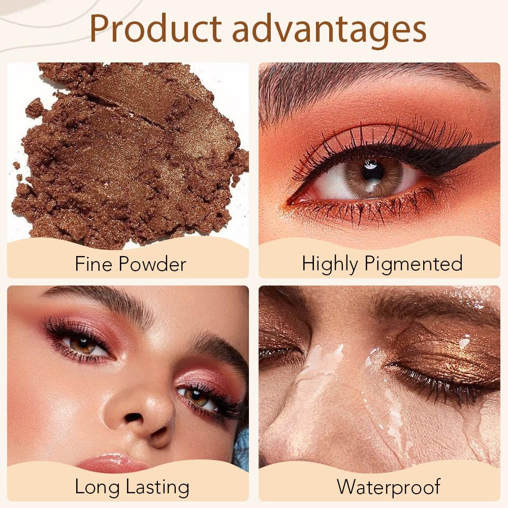 Eyeshadow Quads, Blendable Matte, Metallic And Shimmer Finishes, Velvety Pigmented Creamy Formula, Four Way Quad Eye Shadow Pale