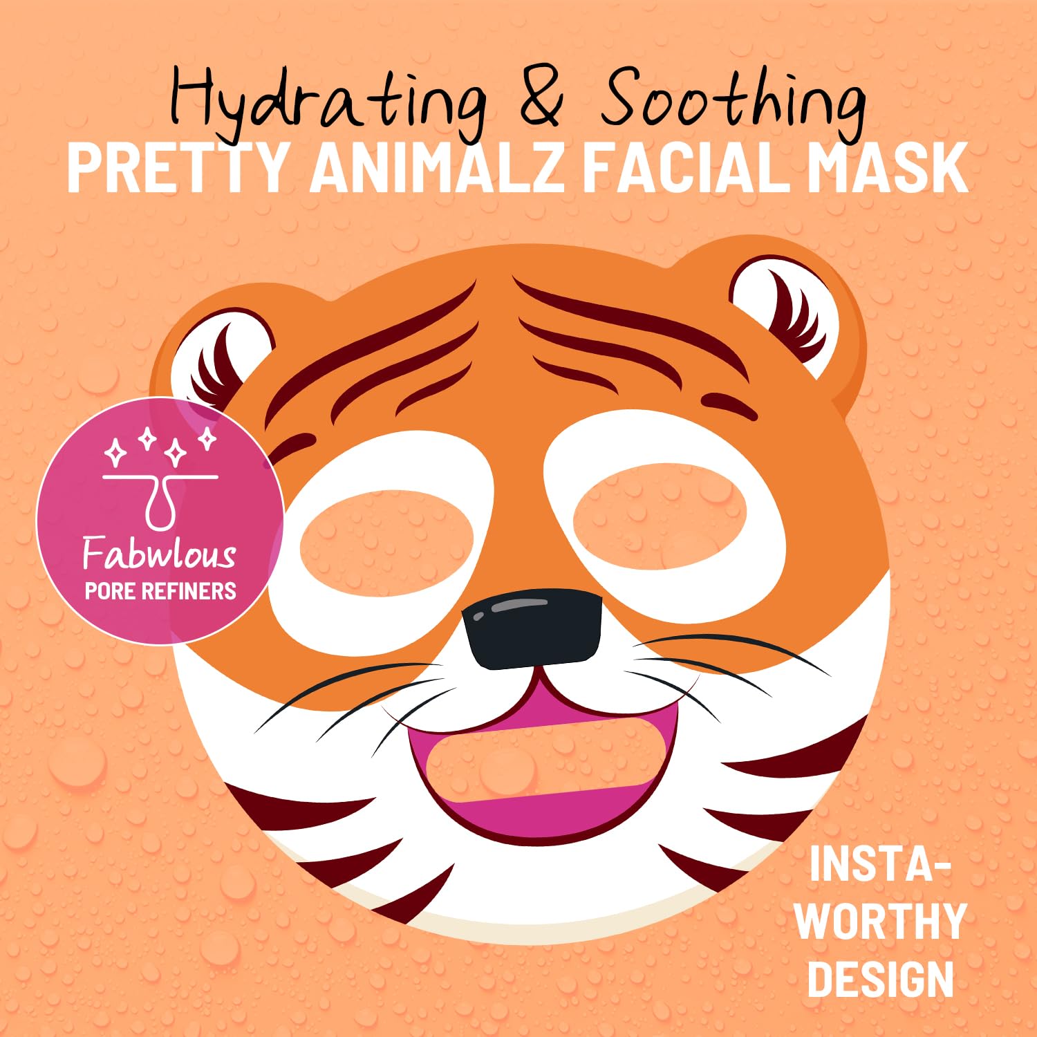 Animal Character Sheet Masks, Holiday Treats Facial Masks For Soothing & Nourishing, Fun Spa Masks For All Skin Types, Kids Face
