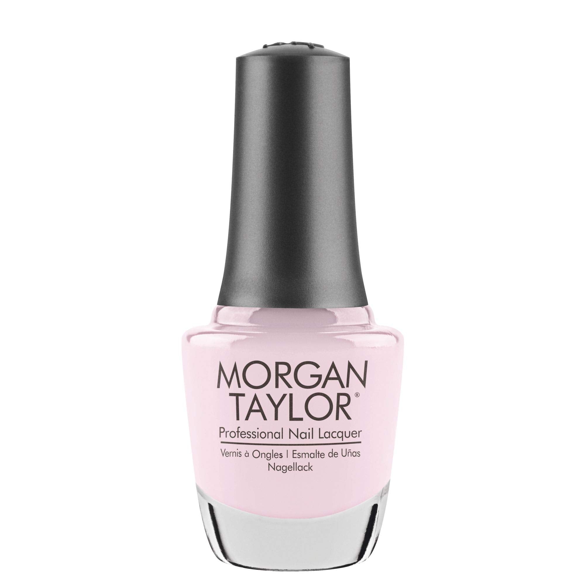 Morgan Taylor Nail Lacquer (N-ice Girls Rule) Light Pink Nail Polish, Finger Nail Polish, Long Lasting Nail Polish, Light Pink N