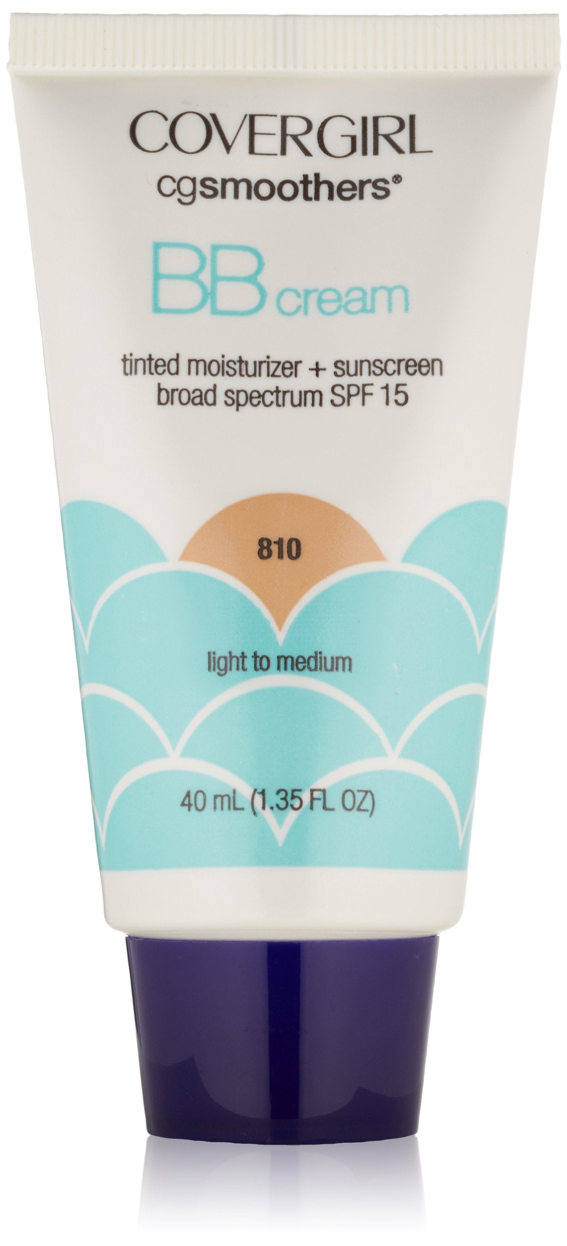 CoverGirl Smoothers SPF 15 Tinted Moisturizer, Light To Medium 810, 1.35-Ounce Packages (Pack of 2)