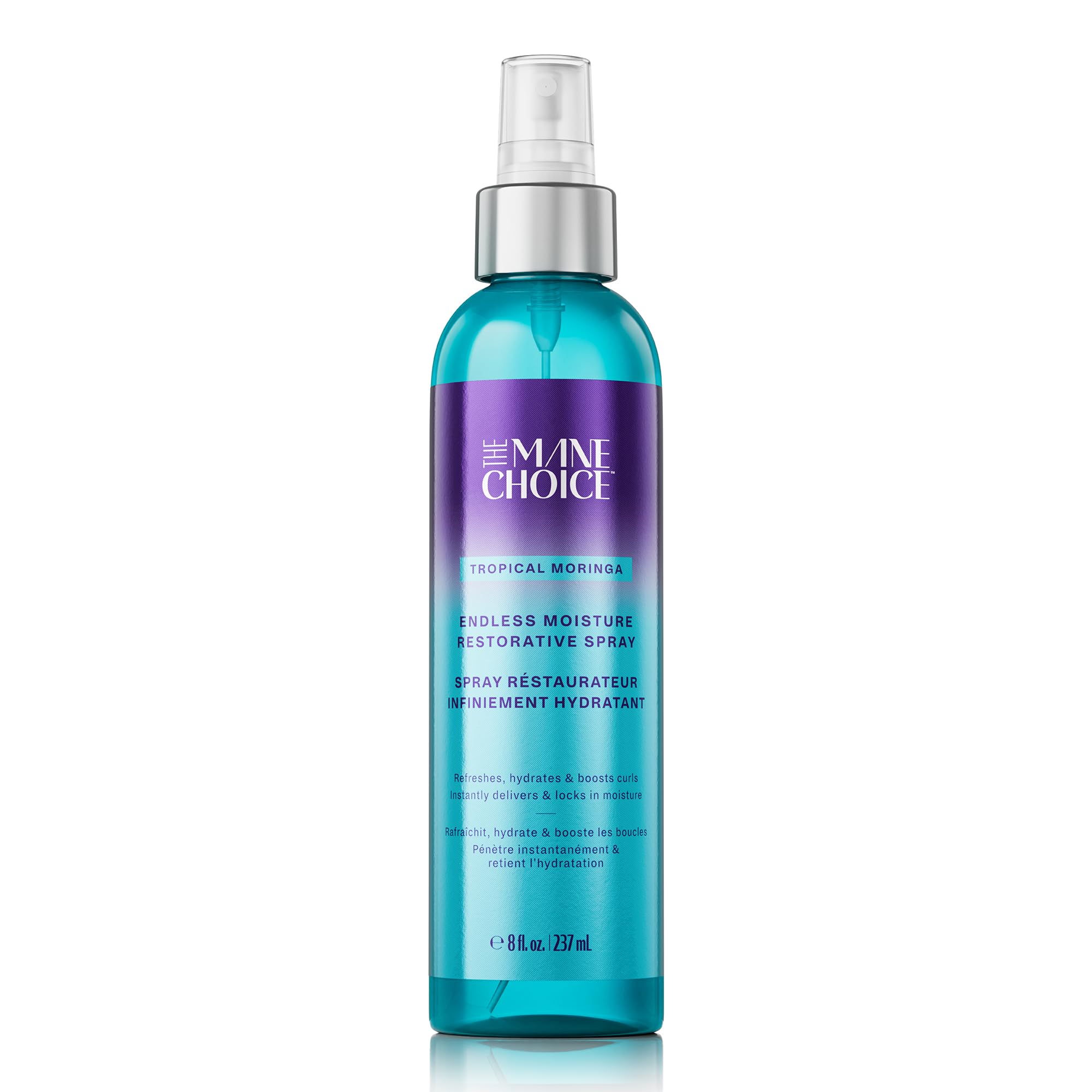 The Mane Choice Tropical Moringa Sweet Oil & Honey Endless Moisture Restorative Hair Spray, Supports Natural Hair Growth & Reten