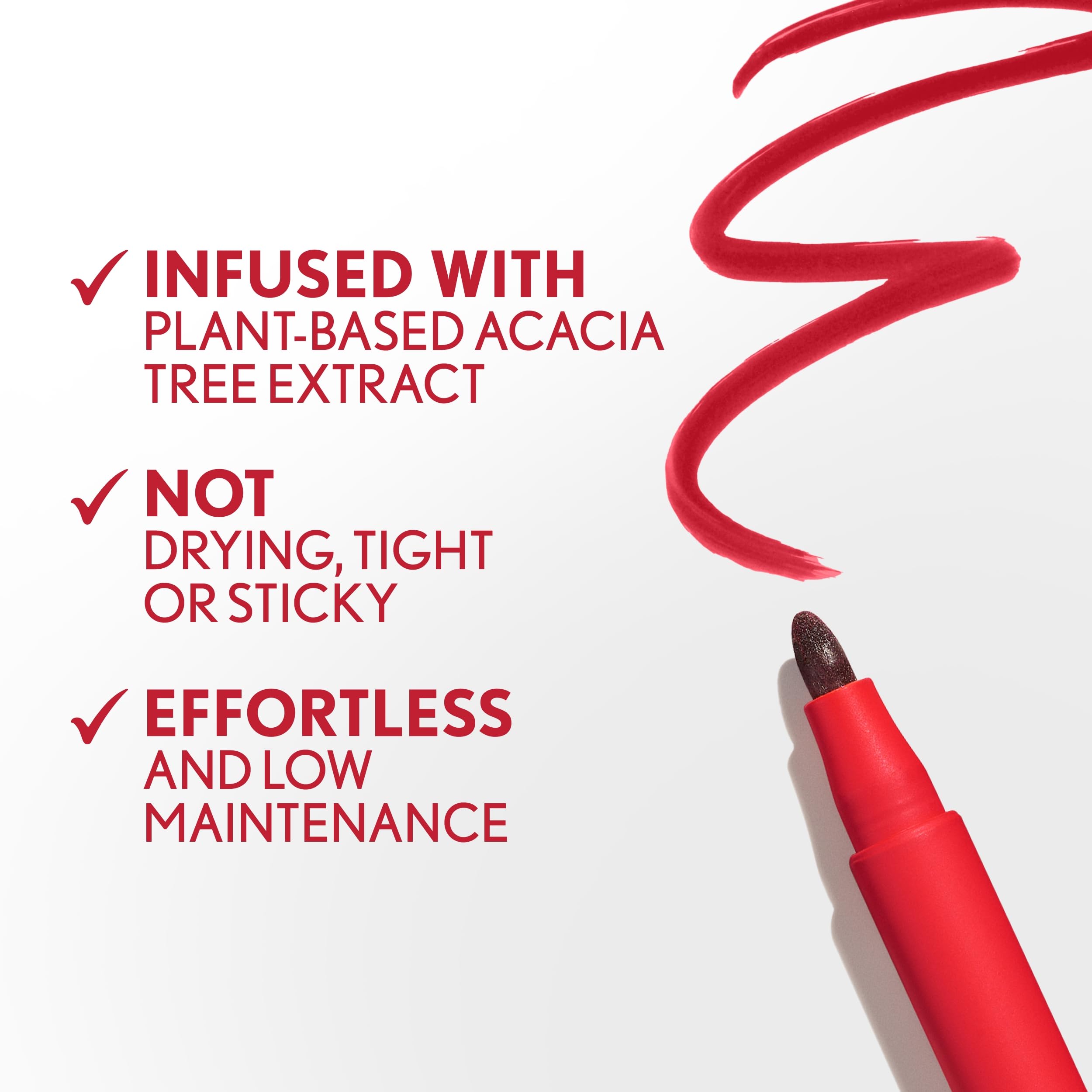 COVERGIRL Outlast, 35 Canyon, Lipstain, Smooth Application, Precise Pen-Like Tip, Transfer-Proof, Satin Stained Finish, Vegan Fo