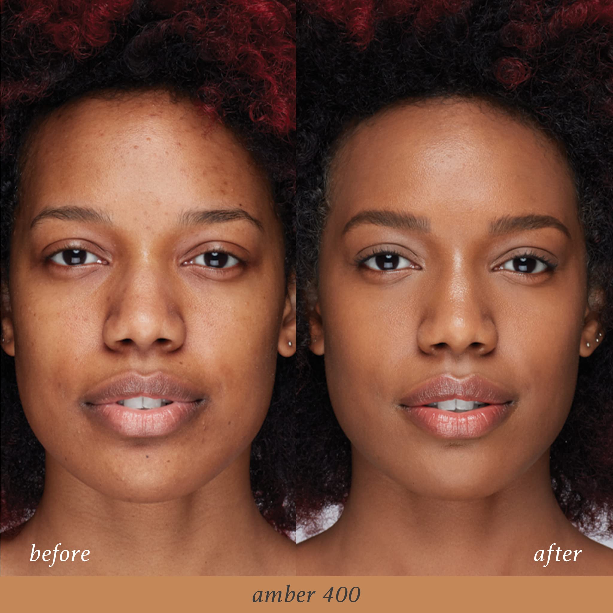 Julep Cushion Complexion Concealer & Corrector Stick - 400 Amber - Infused With Turmeric & Hyaluronic Acid - Medium Coverage - N