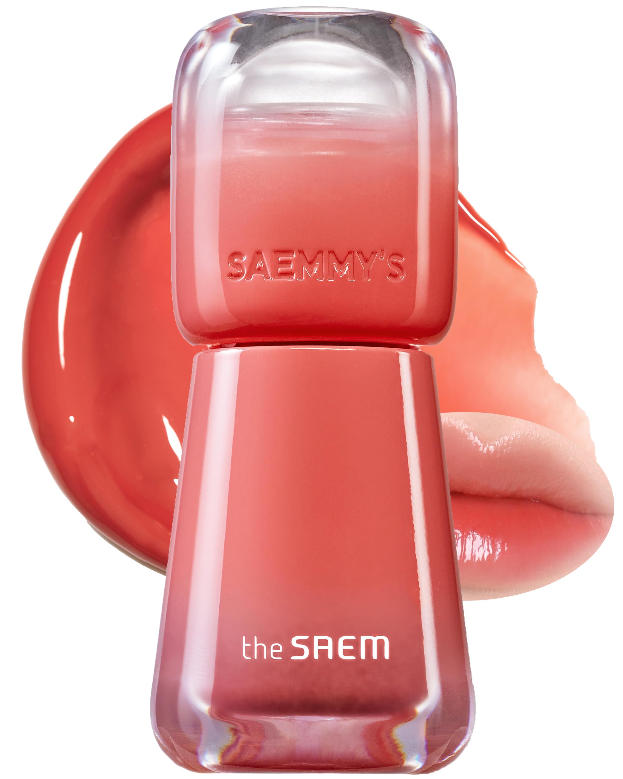 Thesaem Saemmy'S Ade Shot Tint (02, 05) - Korean Lip Titnt, Water Gel Lip Stain With Plump Glowy Moisturizing Finish, Buildable