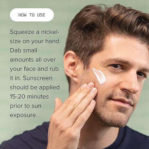 Cardon Spf 30 Sunscreen Daily Face Moisturizer Cream For Men, Korean Sunscreen Uv Protect, Anti-Aging And Wrinkles, Men'S Facial