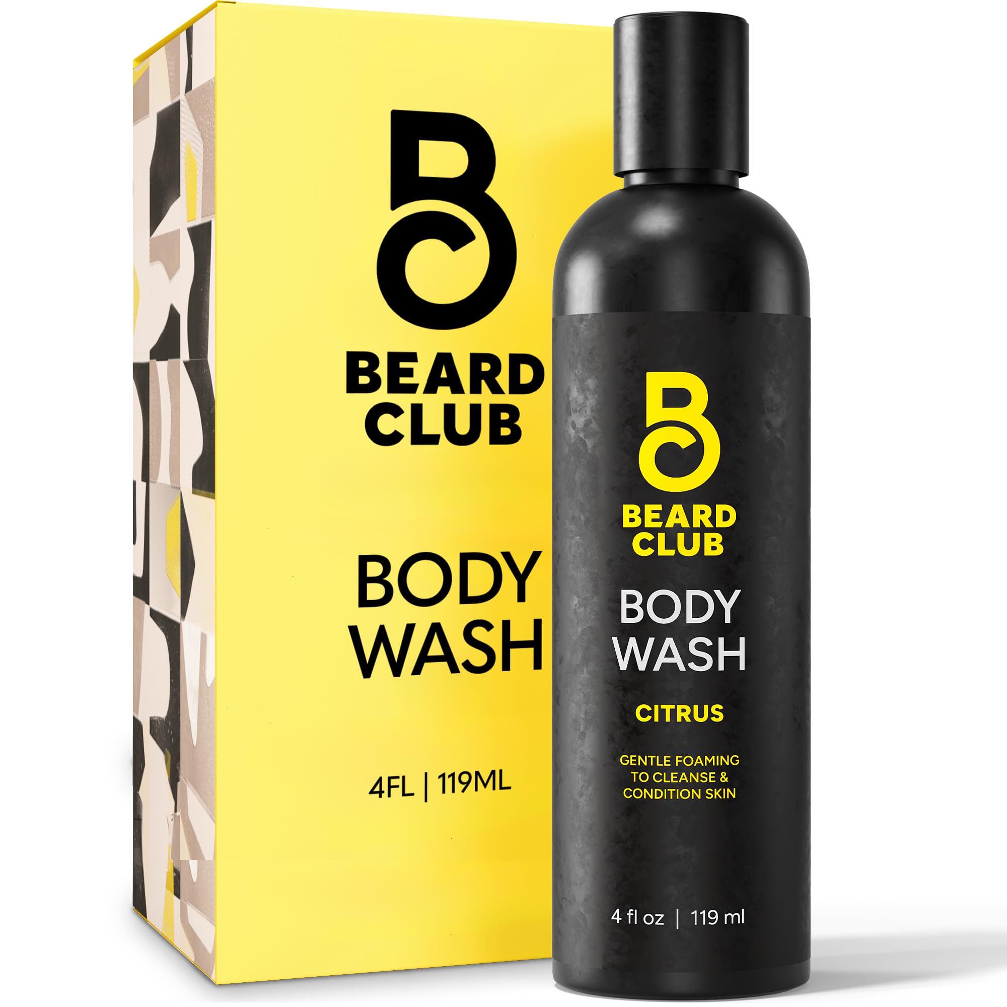 Beard Club Fresh Water Body Wash: Invigorating All-In-One Shower Gel For Men, Deep Cleansing & Moisturizing Formula, Sulfate-Fre