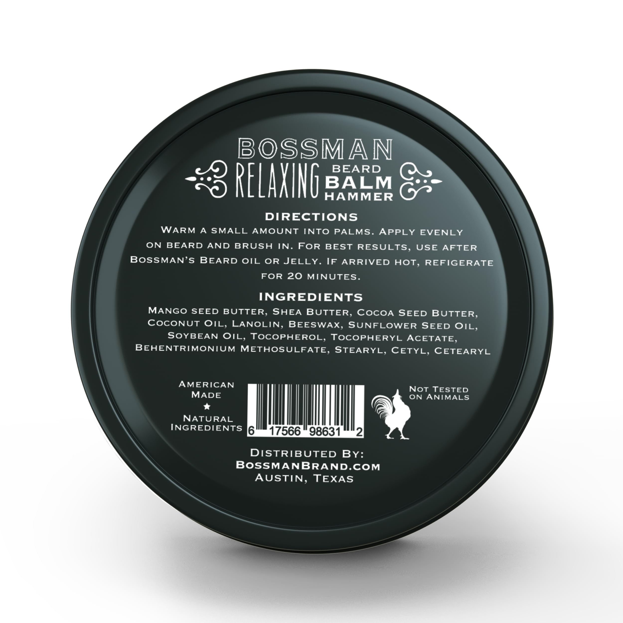 Bossman Beard Balm Variety Pack - Beard Grooming, Growth And Care Kit - Softener And Moisturizer - All 6 Scents