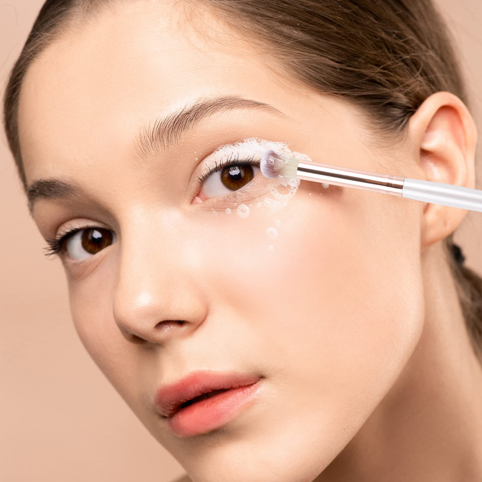 10Pcs Lash Brushes For Cleansing, Eyelash Extension Cleansing Brush Lash Shampoo Bath Cleaning Brush Lash Cleanser Supplies For